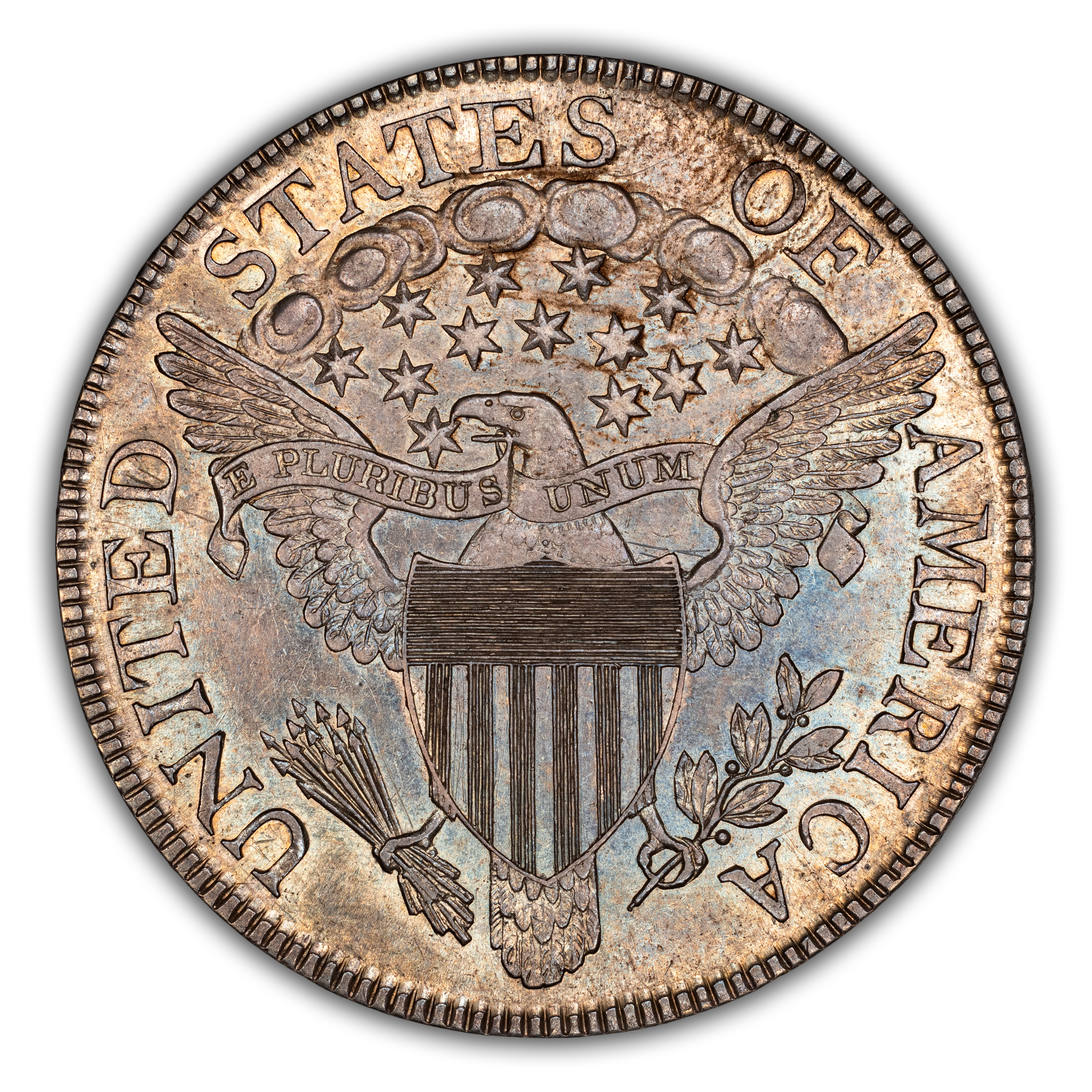 1807 50c Draped Bust, O-106 MS thumbnail 2