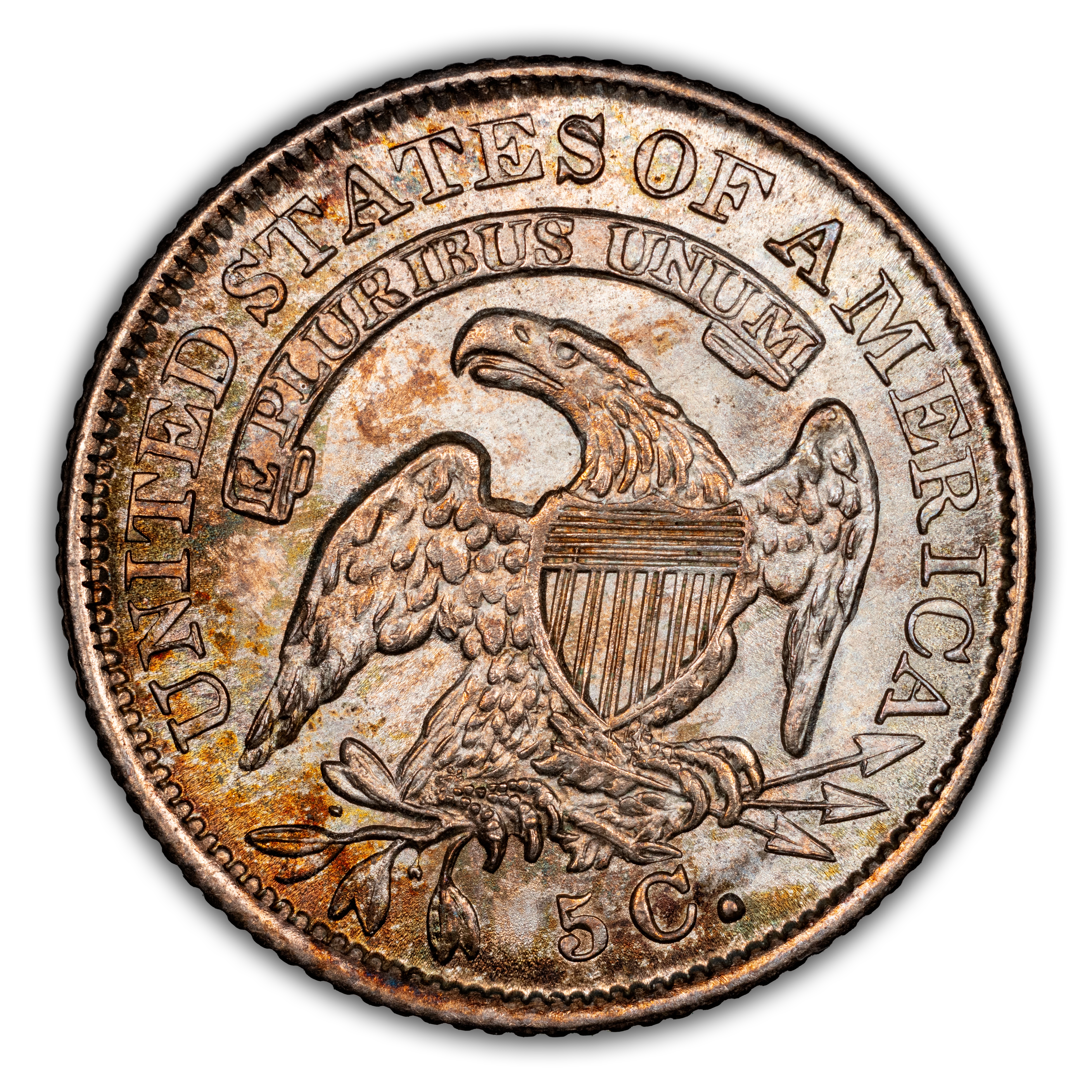 1835 H10c Small Date, Small 5c, LM-10 MS thumbnail 12