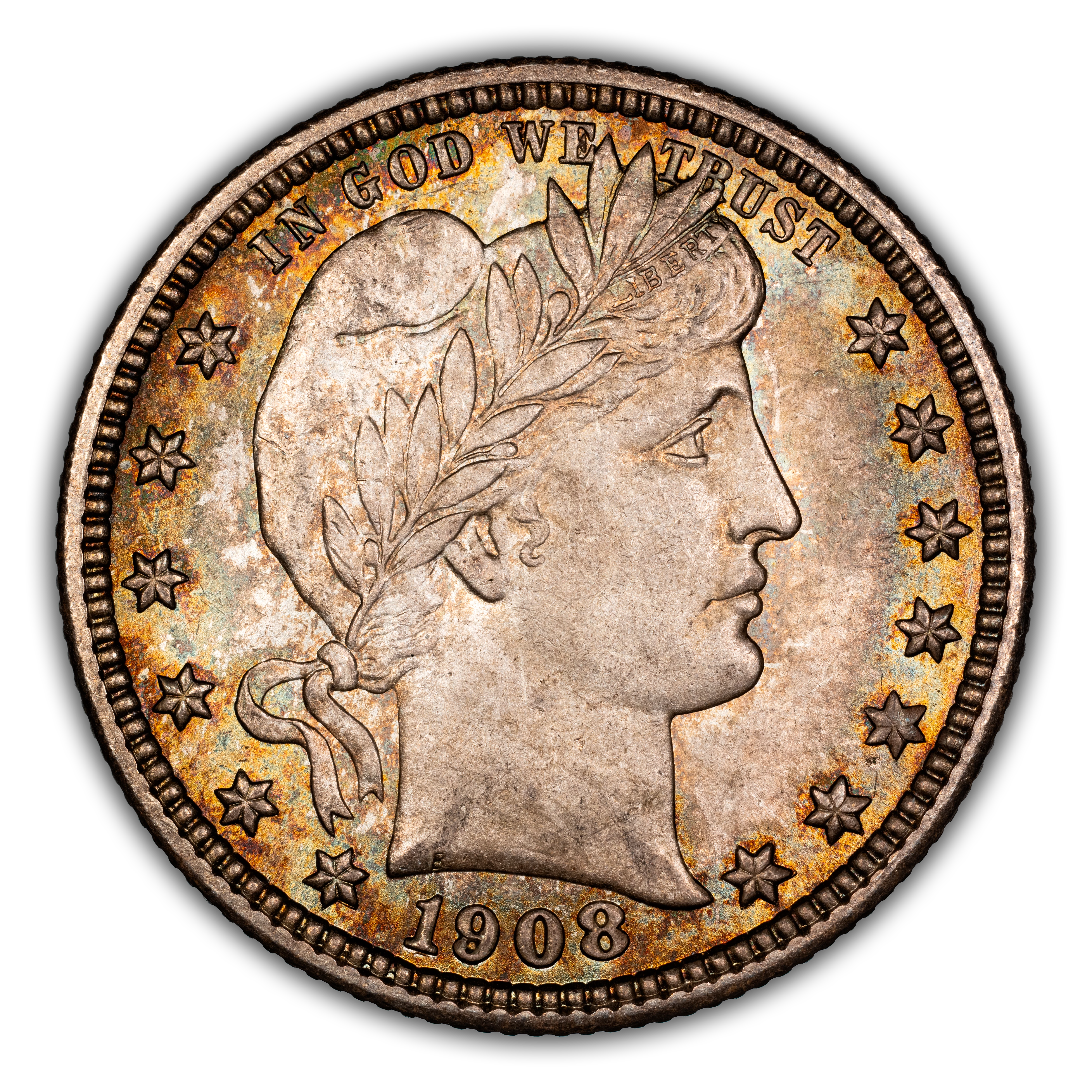 1908-D 25c MS thumbnail 3