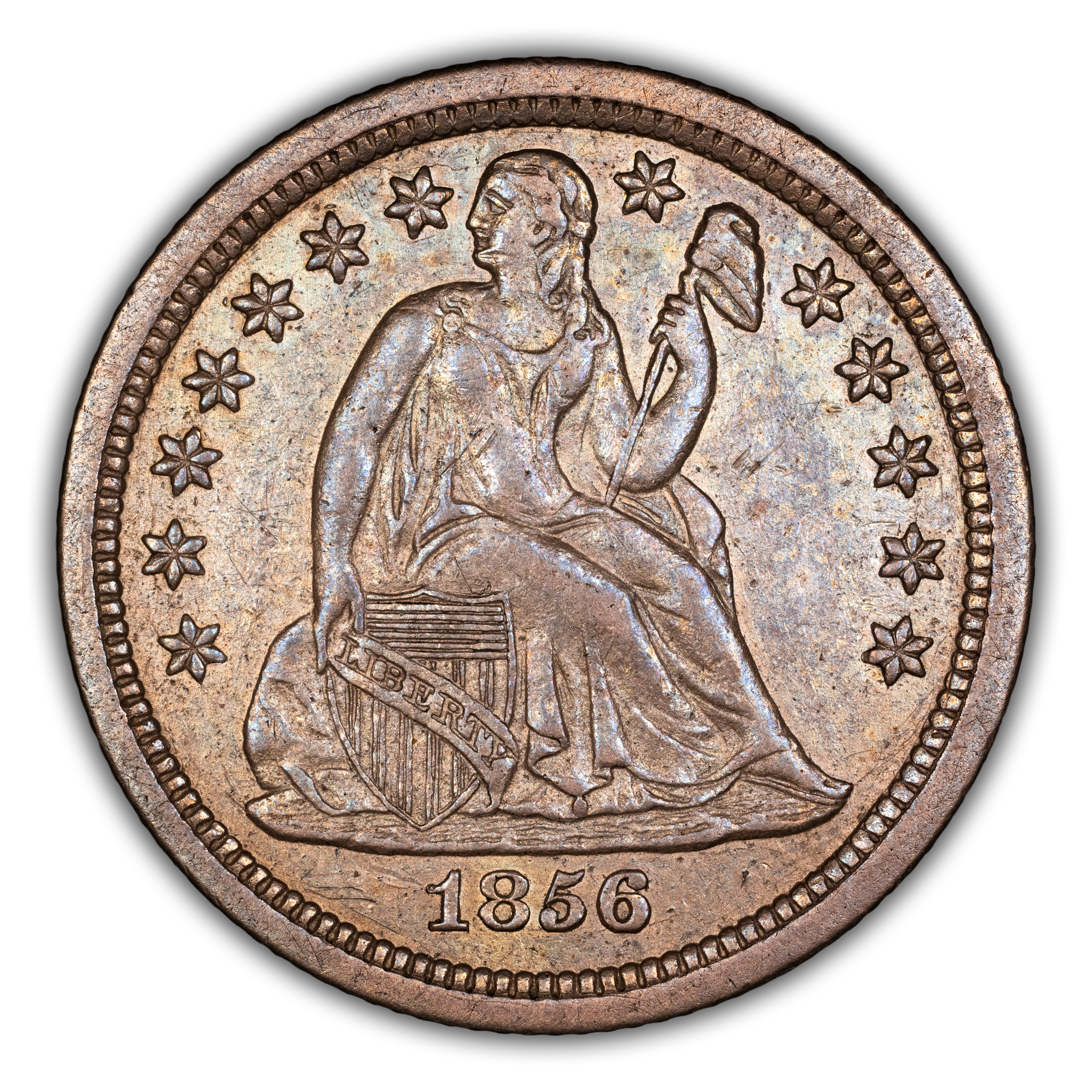1856-S 10c MS thumbnail 3