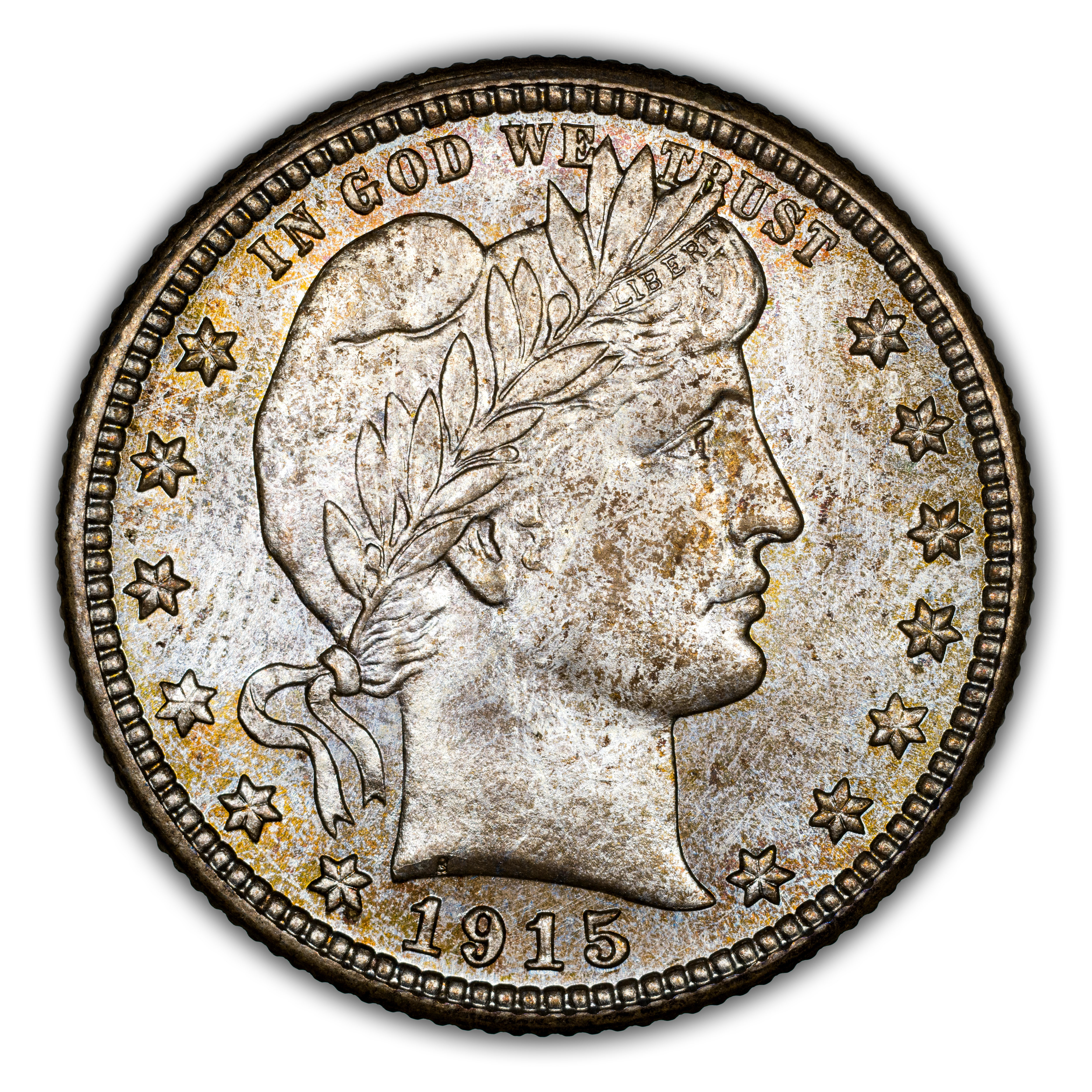 1915-S 25c MS