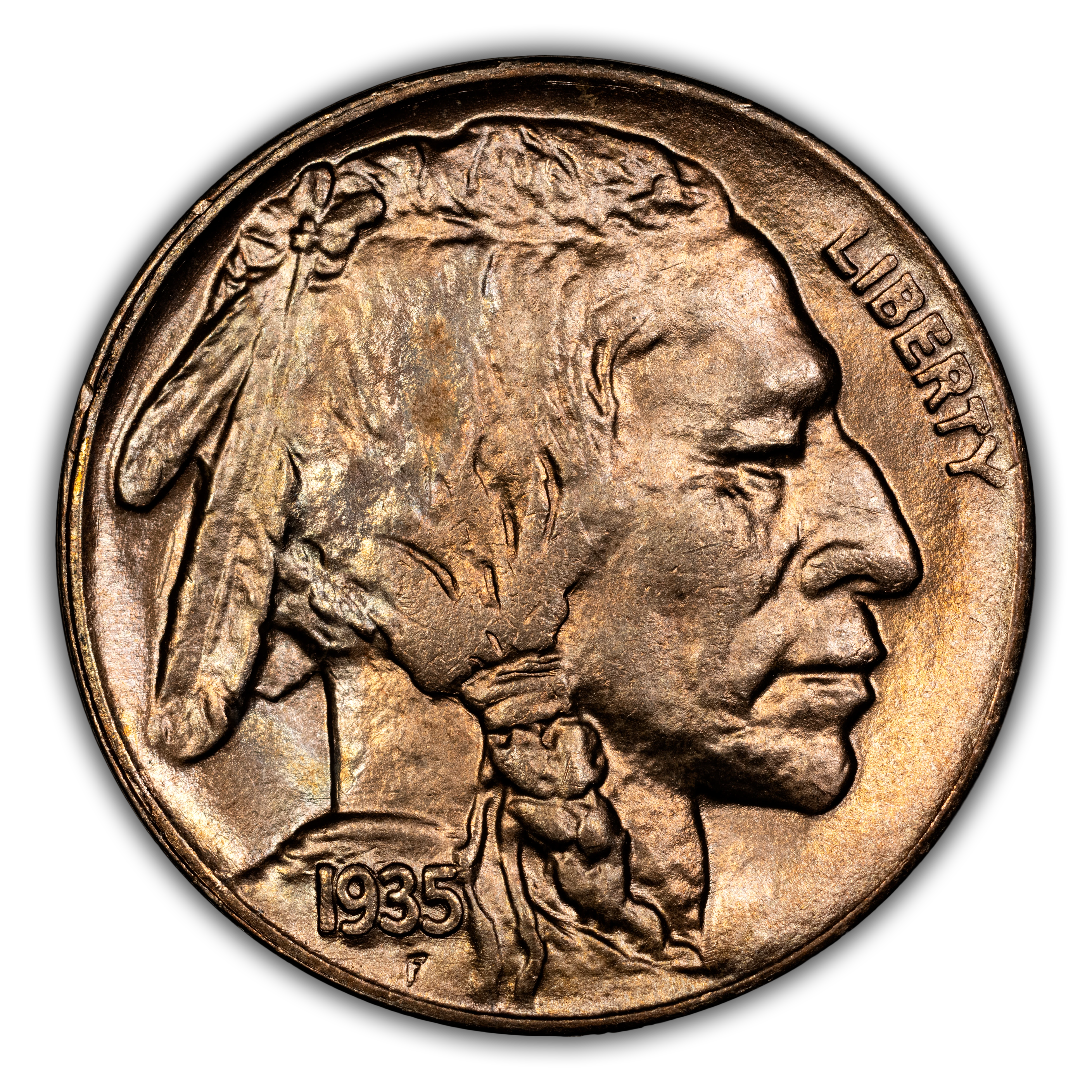 1935-D/D 5c Repunched Mintmark, FS-502 MS thumbnail 3