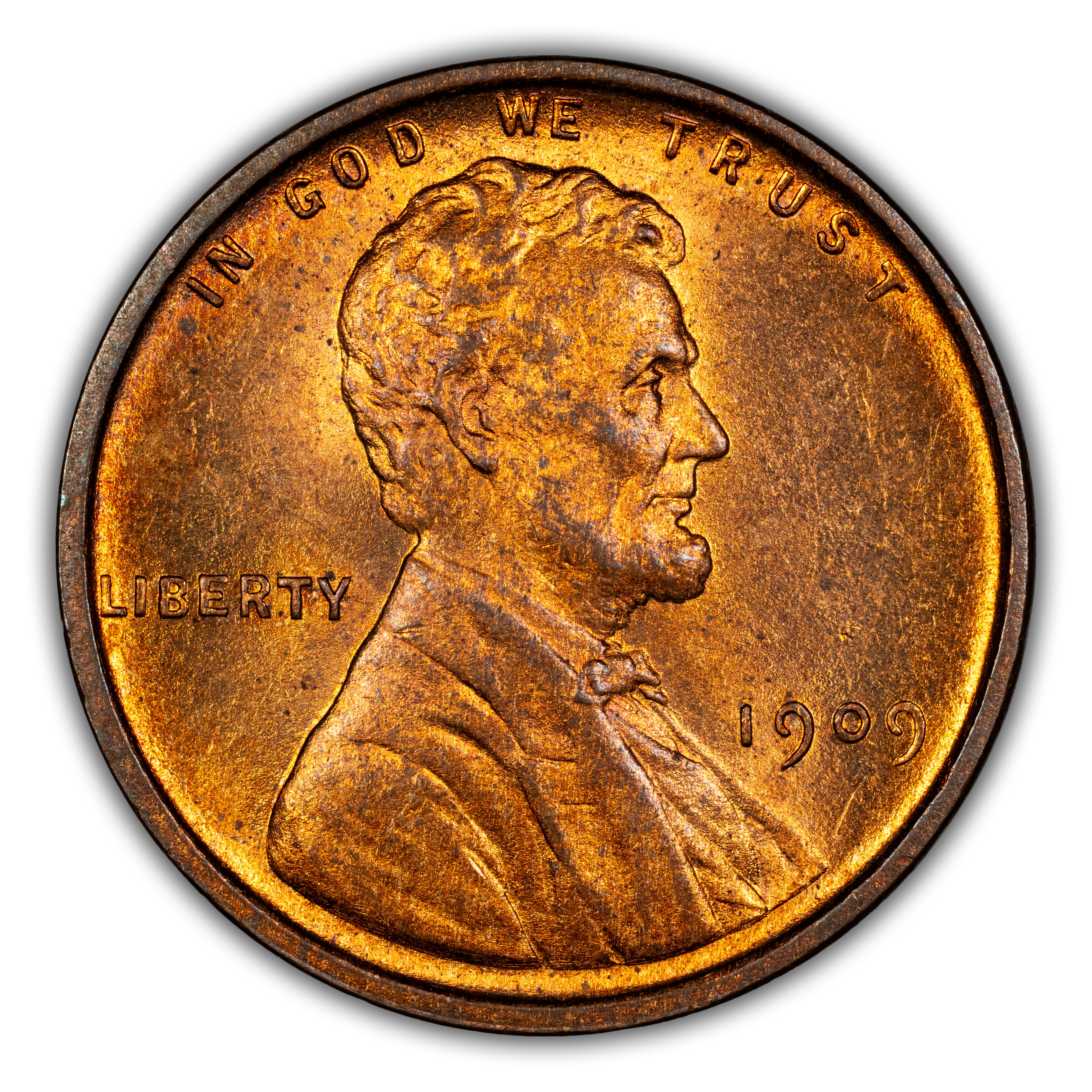 1909 1c Lincoln MS RB