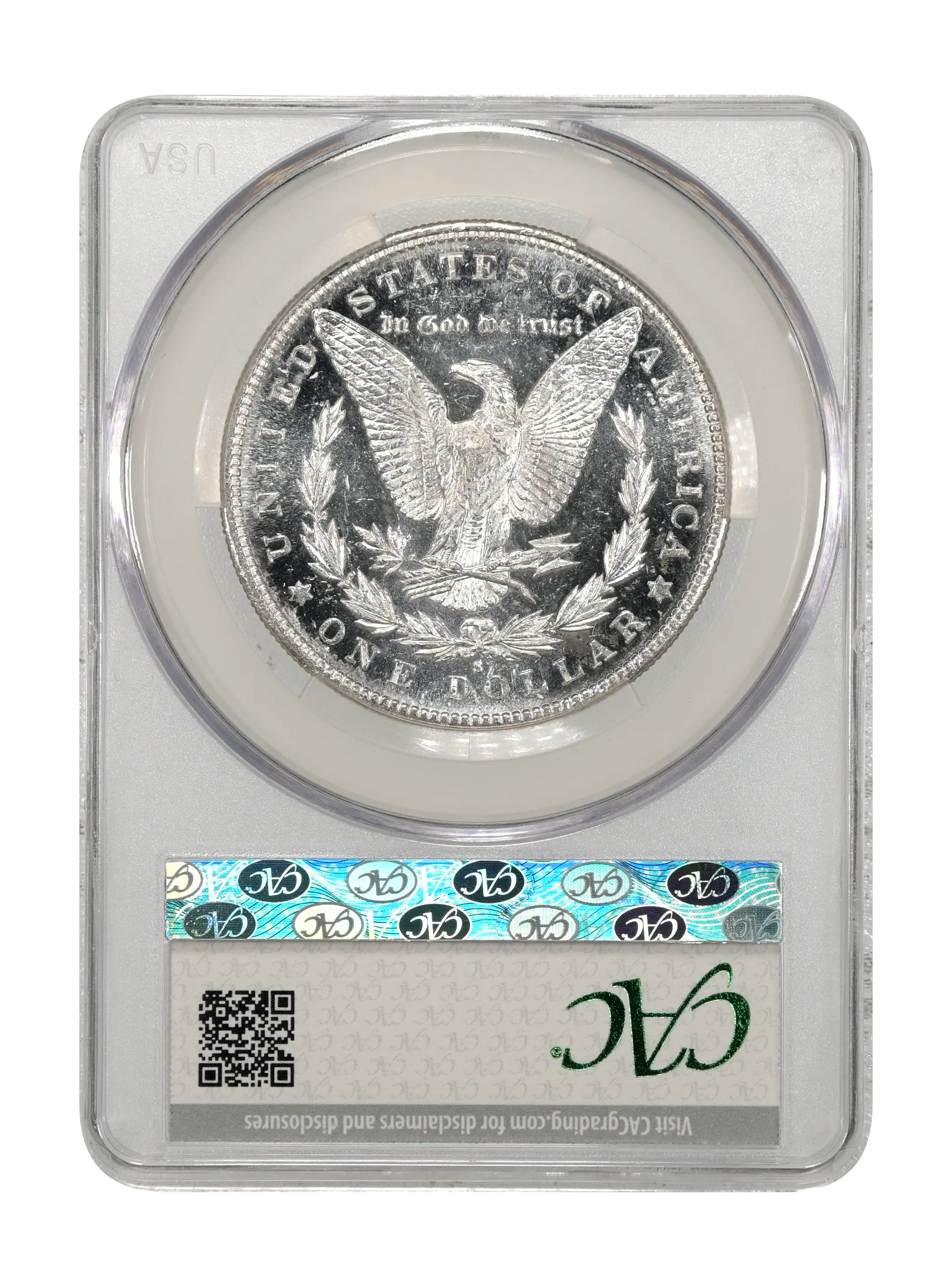 1886-S $1  MS DMPL MS60 DMPL CAC thumbnail 23