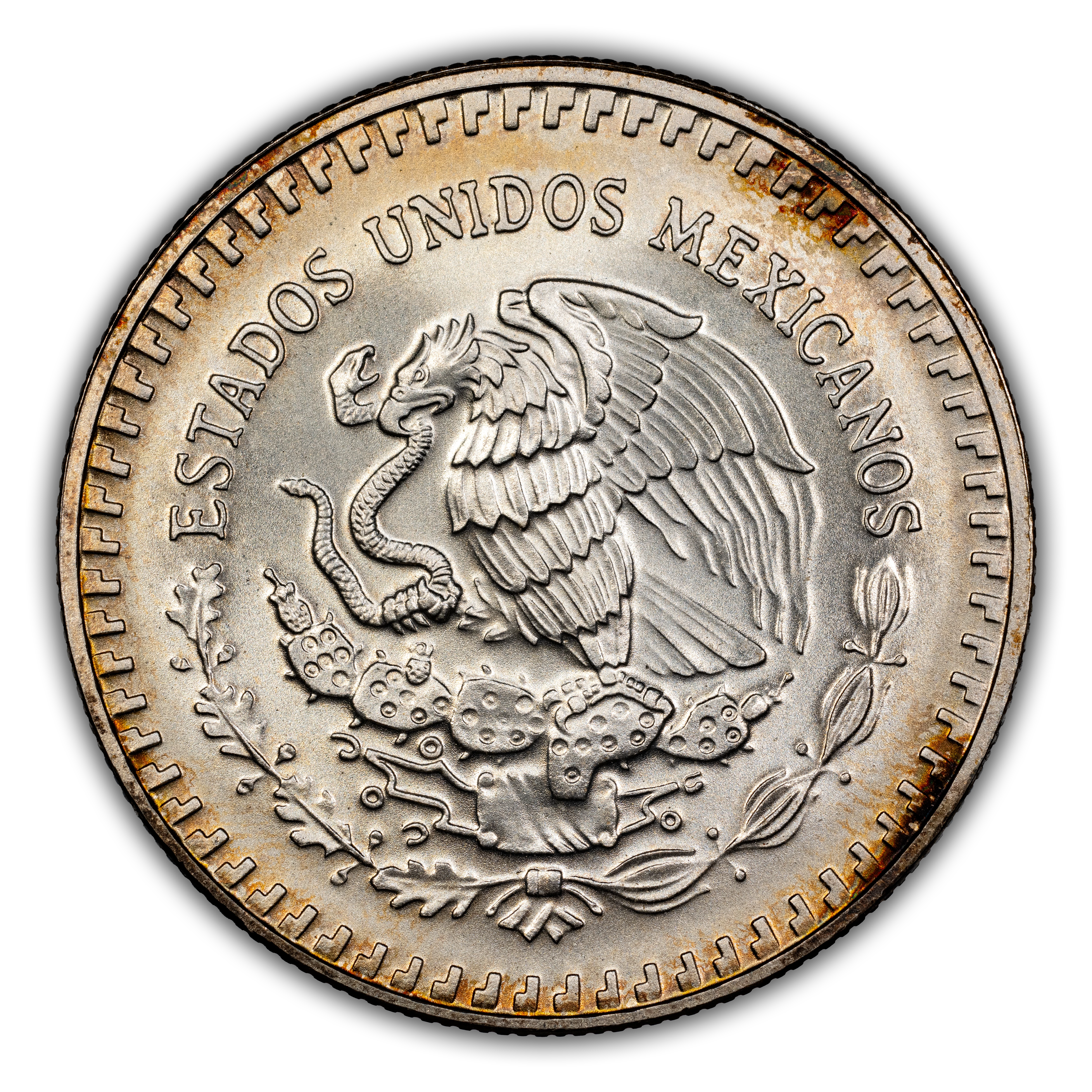 1992-Mo 1 Onza Libertad, Silver MS (KM-494.3) thumbnail 3