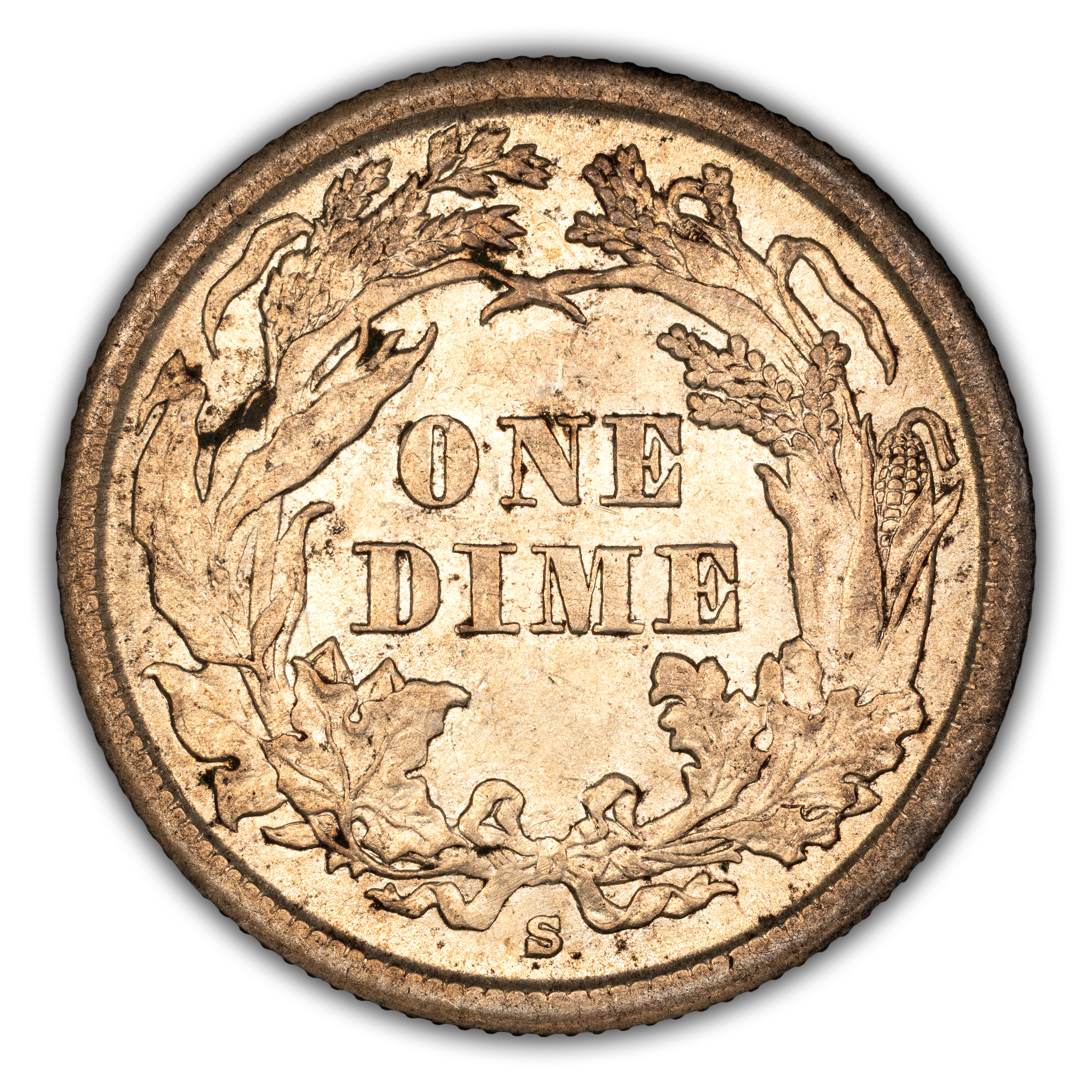1862-S 10c MS thumbnail 12