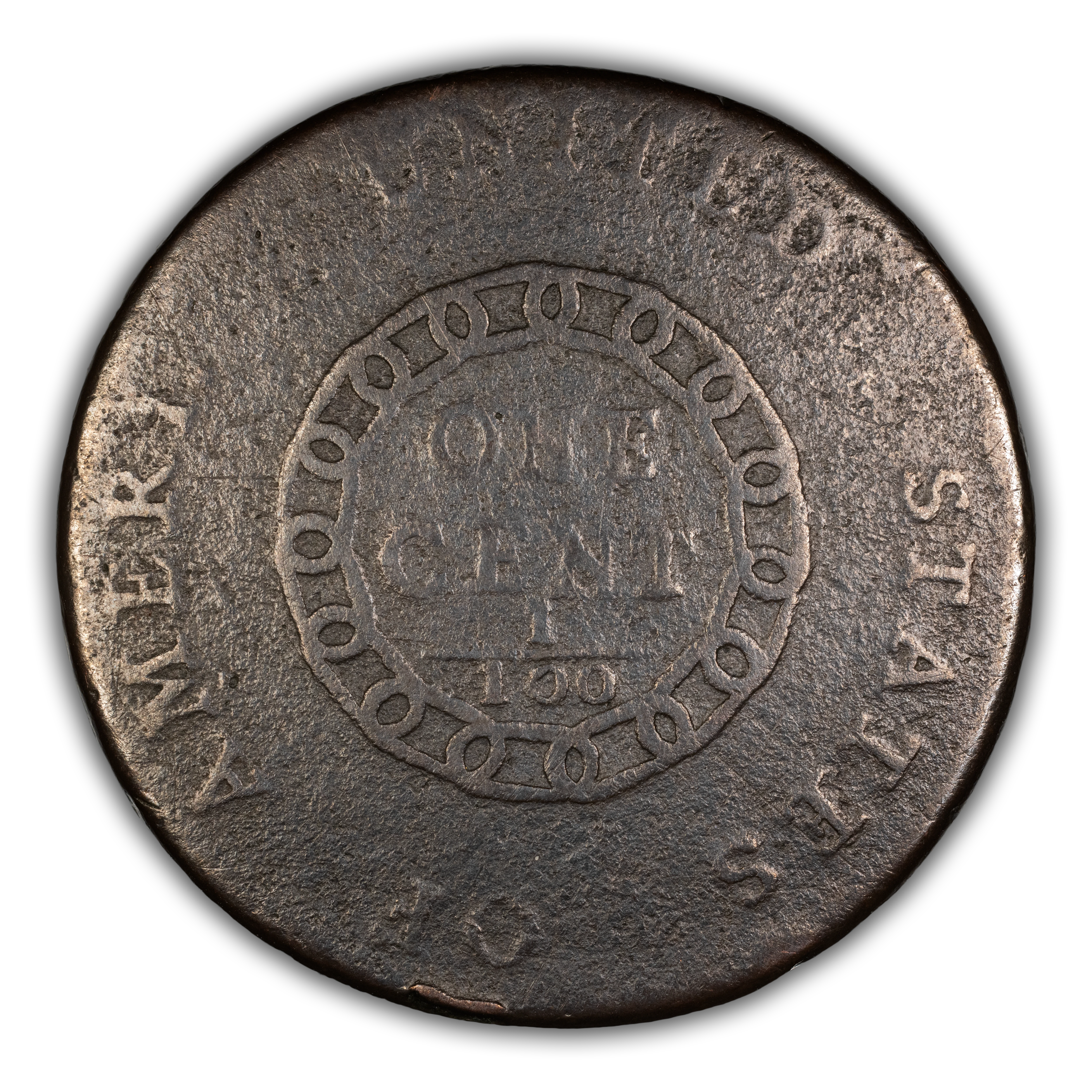1793 1c Chain, AMERI., S-1 MS BN thumbnail 15