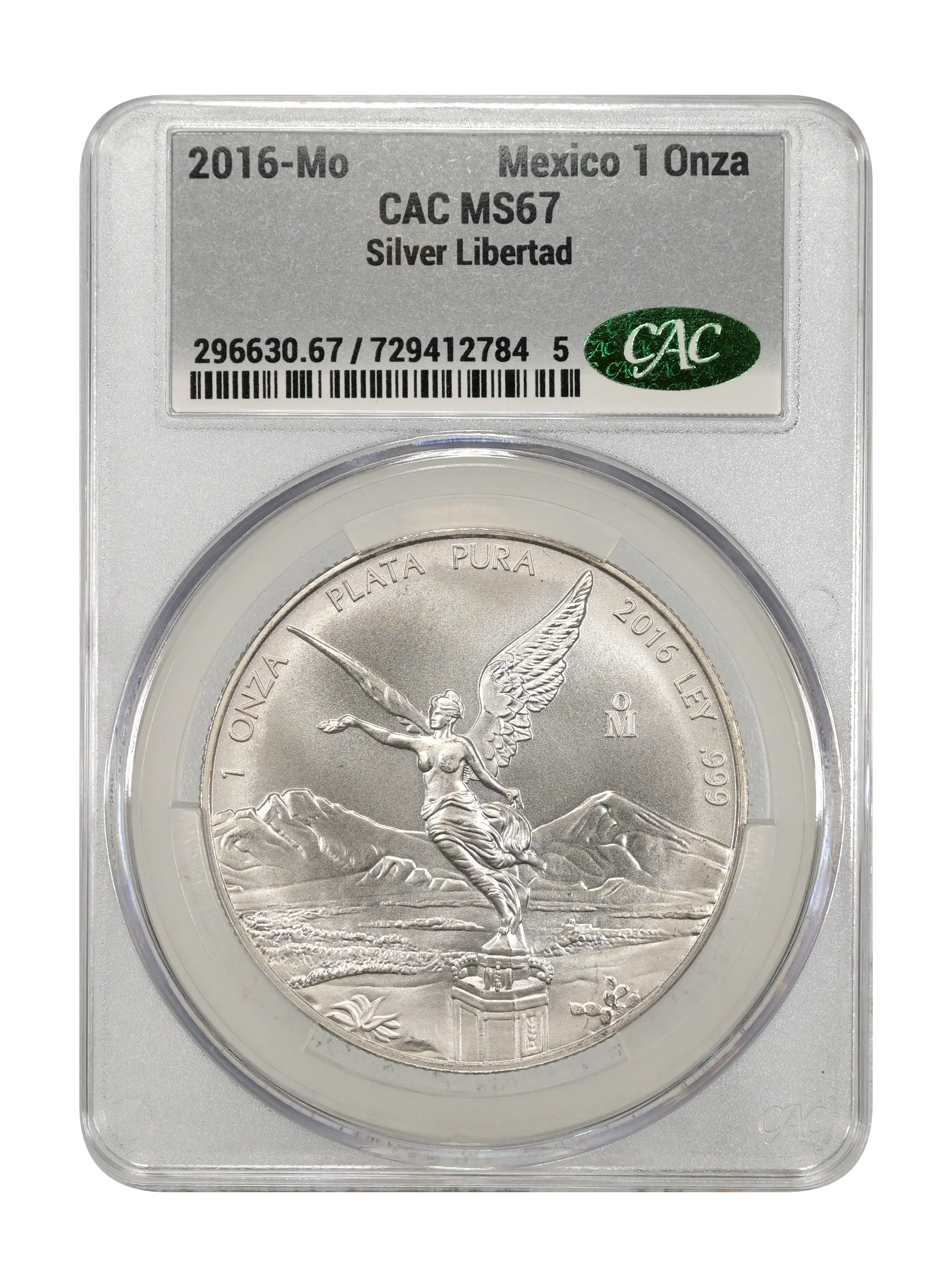 2016-Mo 1 Onza Libertad, Silver MS (KM-639) thumbnail 5