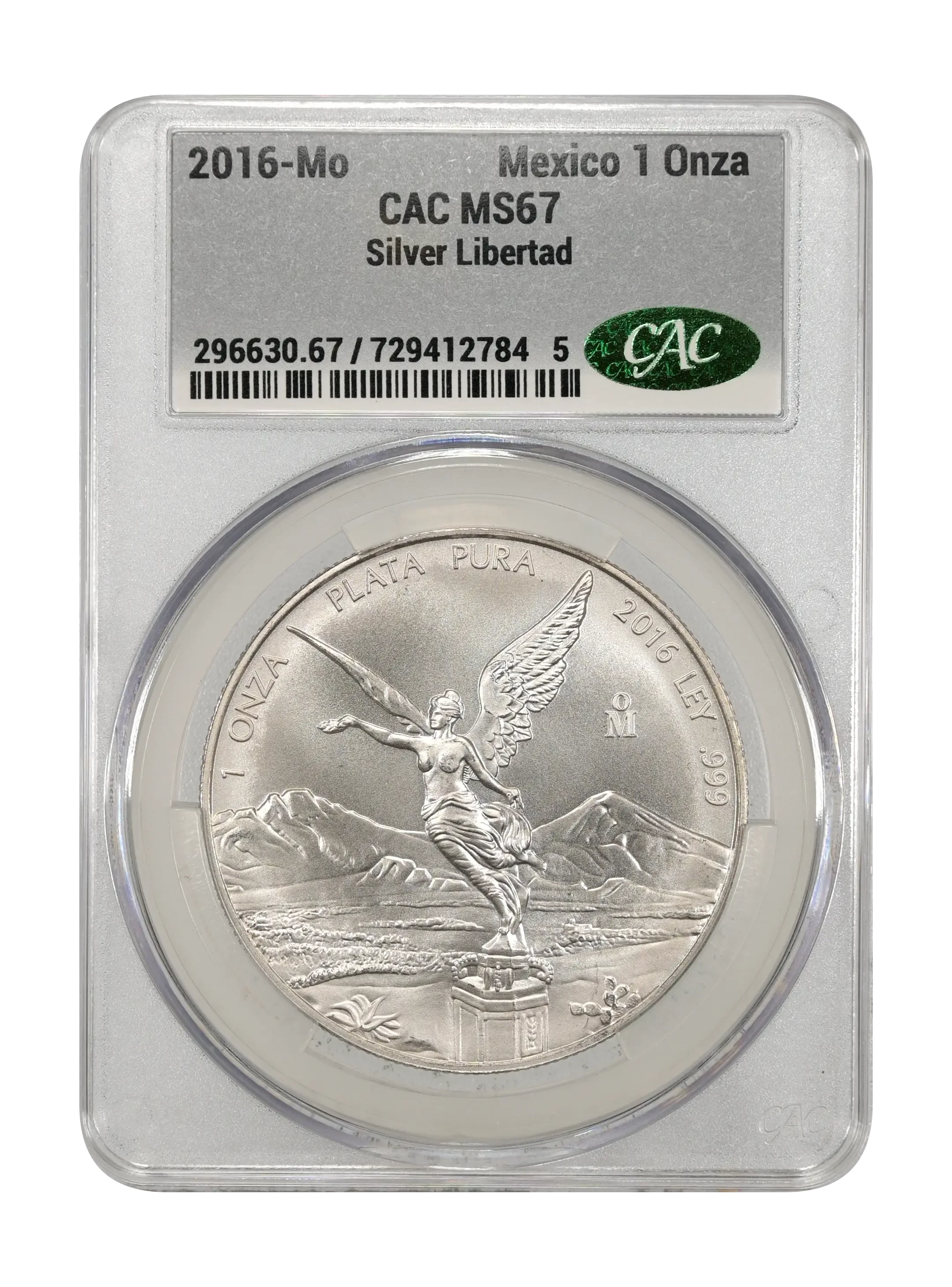 Mexico 2016 Silver 1 Onza Libertad Coin Values & Prices | Greysheet