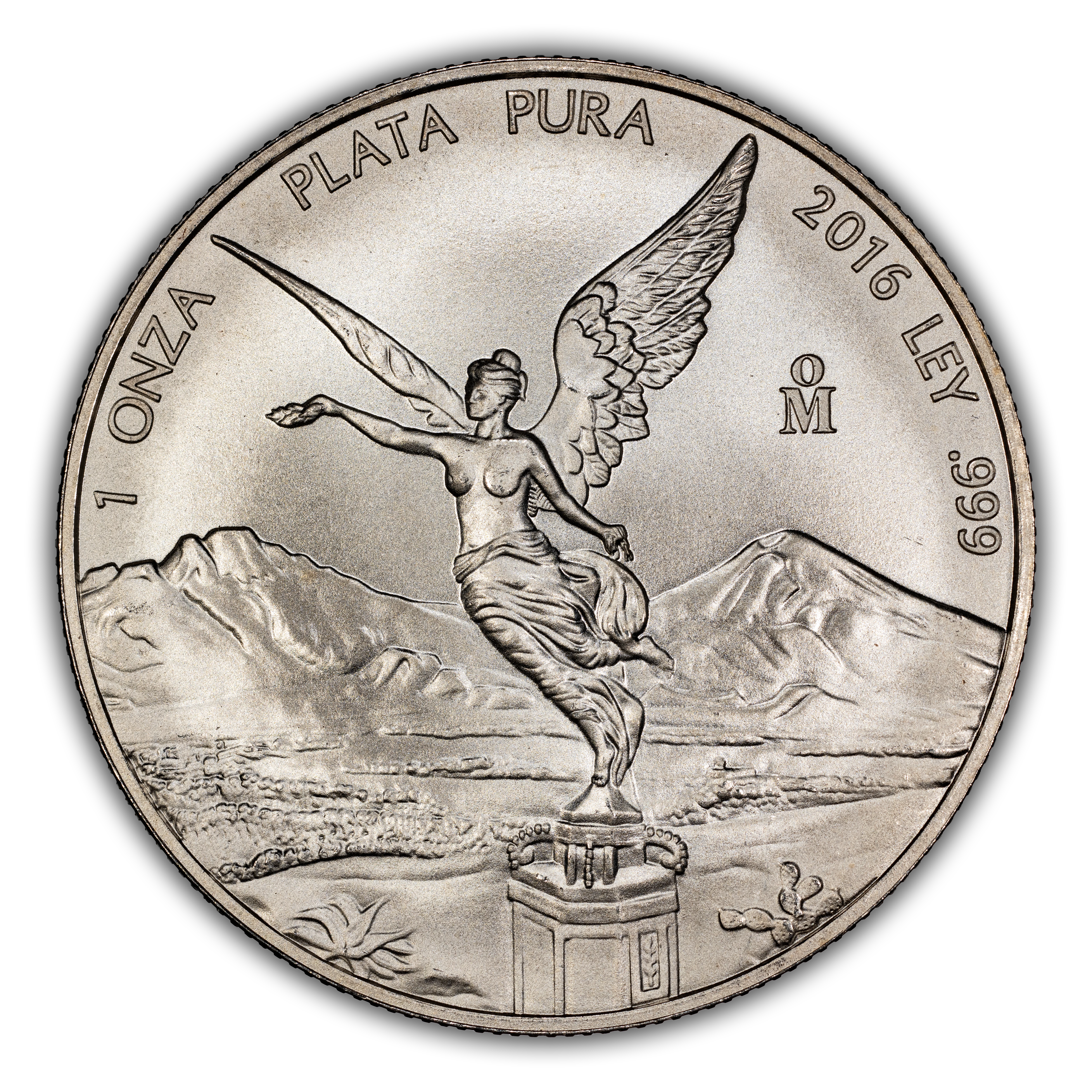 2016-Mo 1 Onza Libertad, Silver MS (KM-639) thumbnail 2