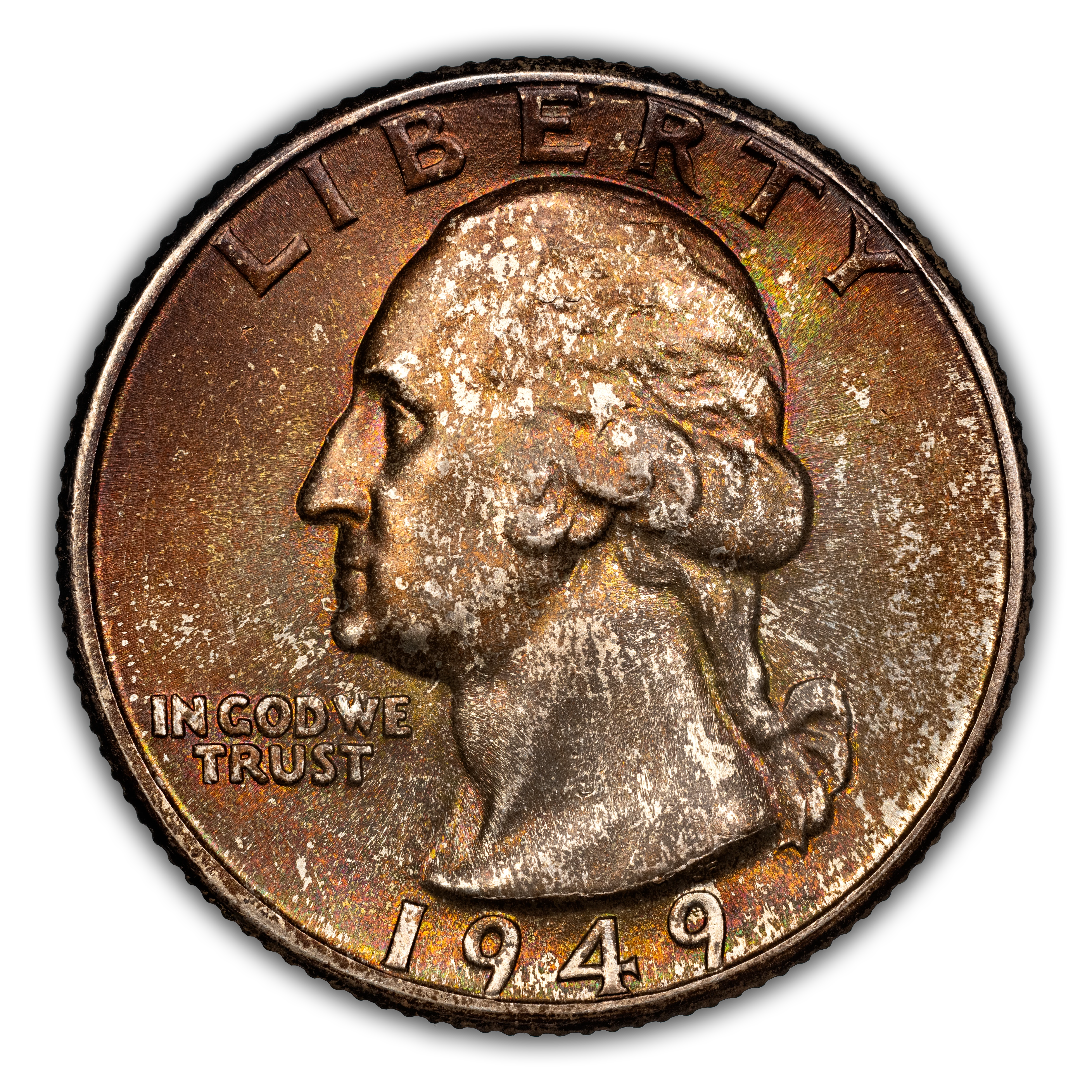 1949-D 25c MS thumbnail 3