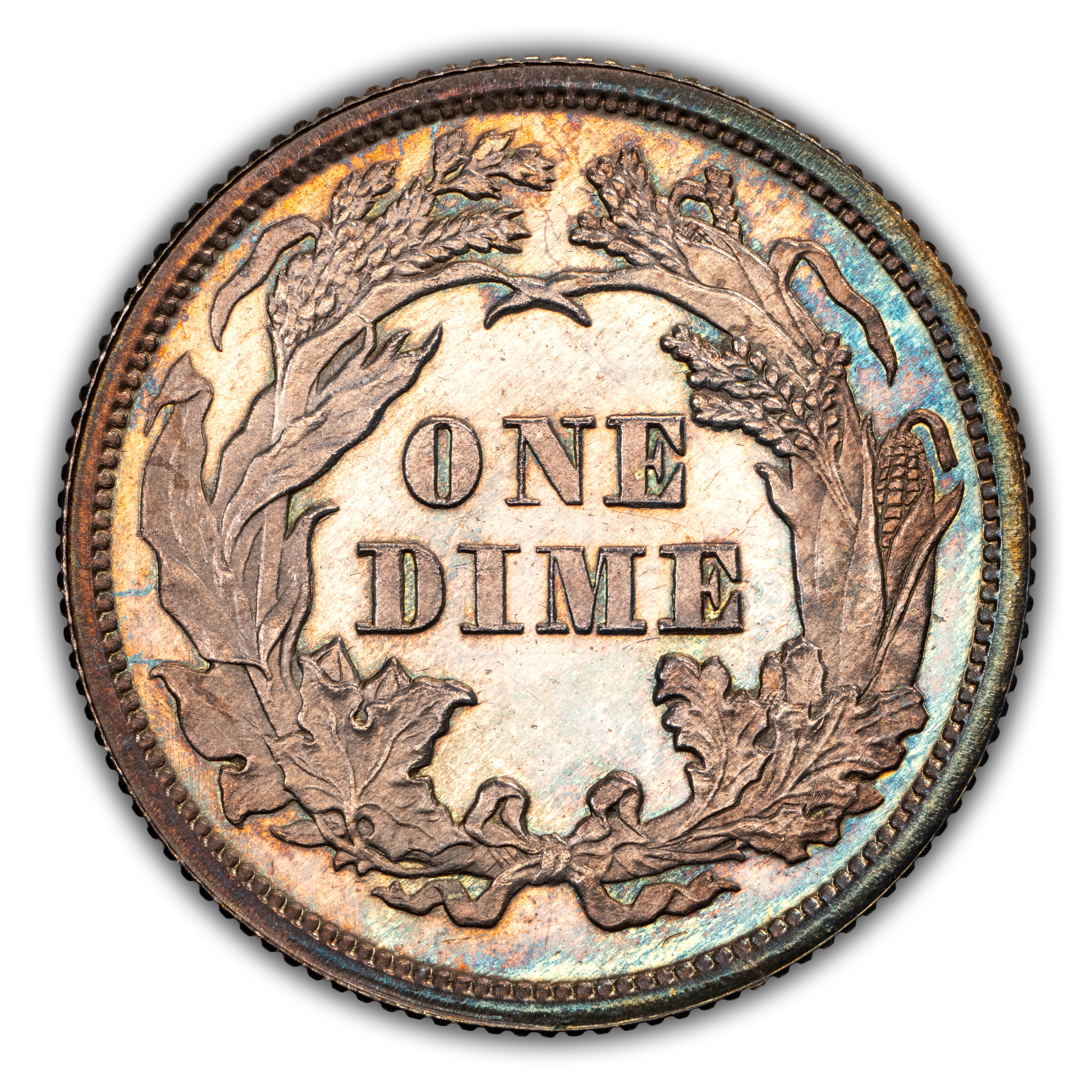 1873 10c No Arrows, Closed 3 MS thumbnail 10