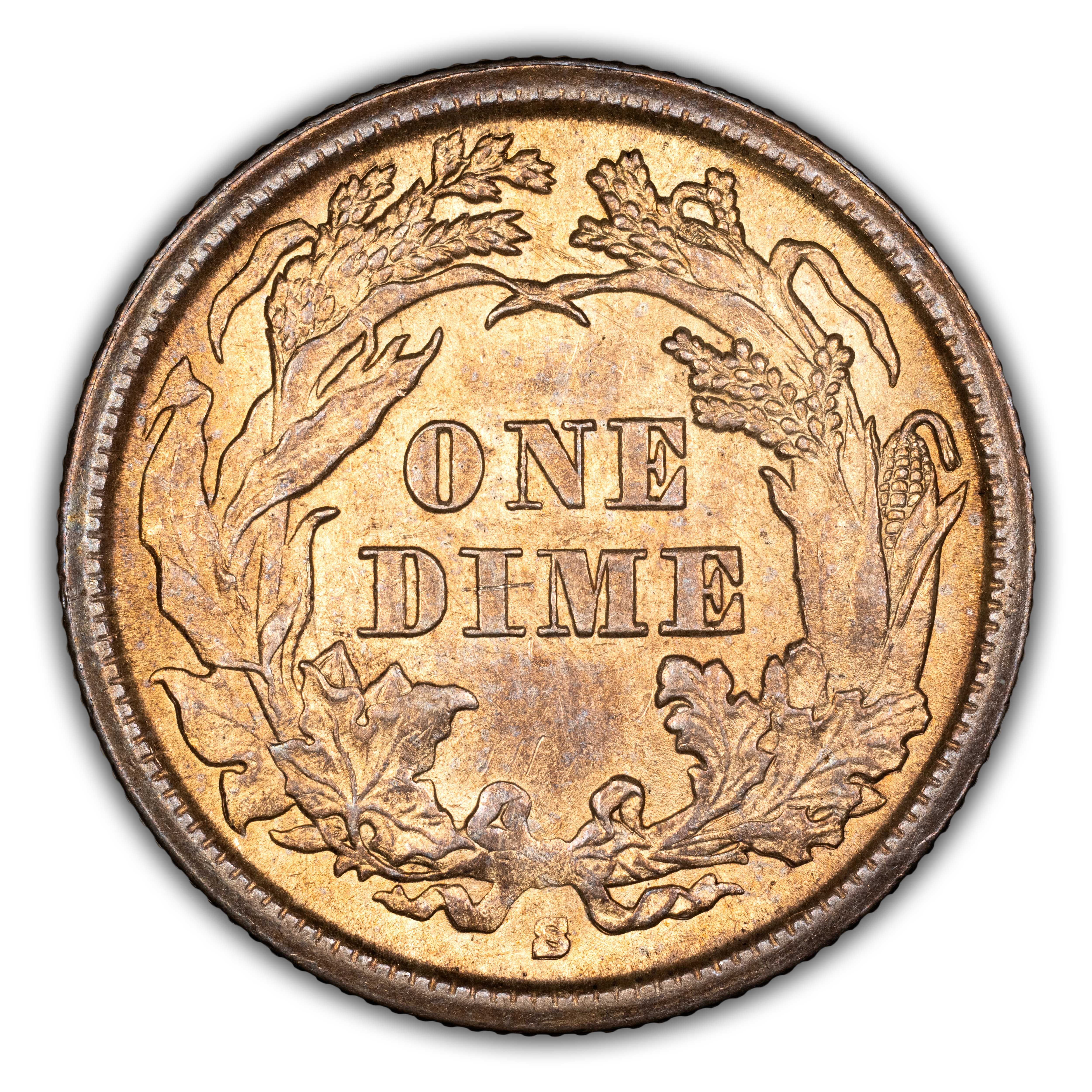 1865-S 10c MS thumbnail 17