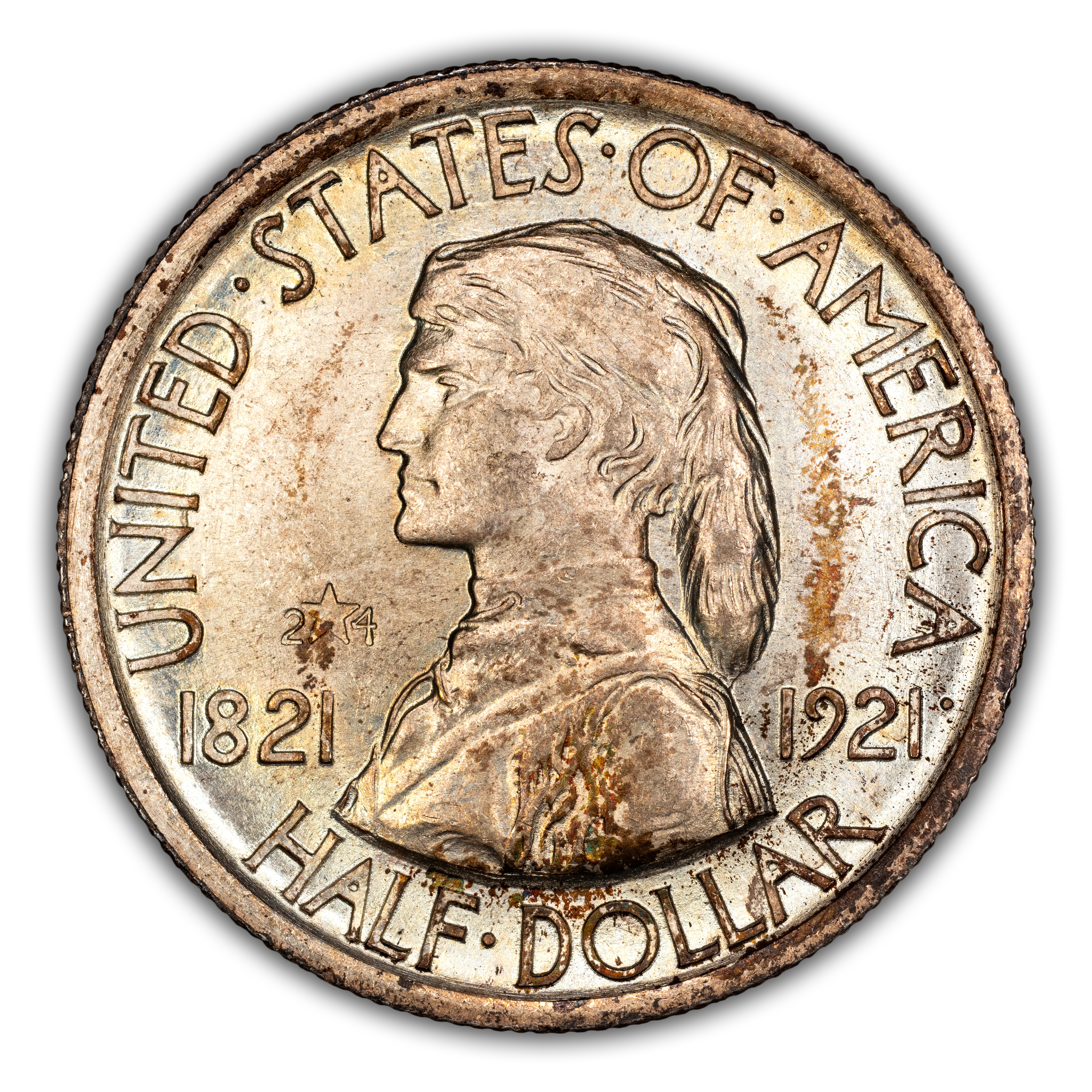 1921 50c Missouri, 2x4 MS thumbnail 5