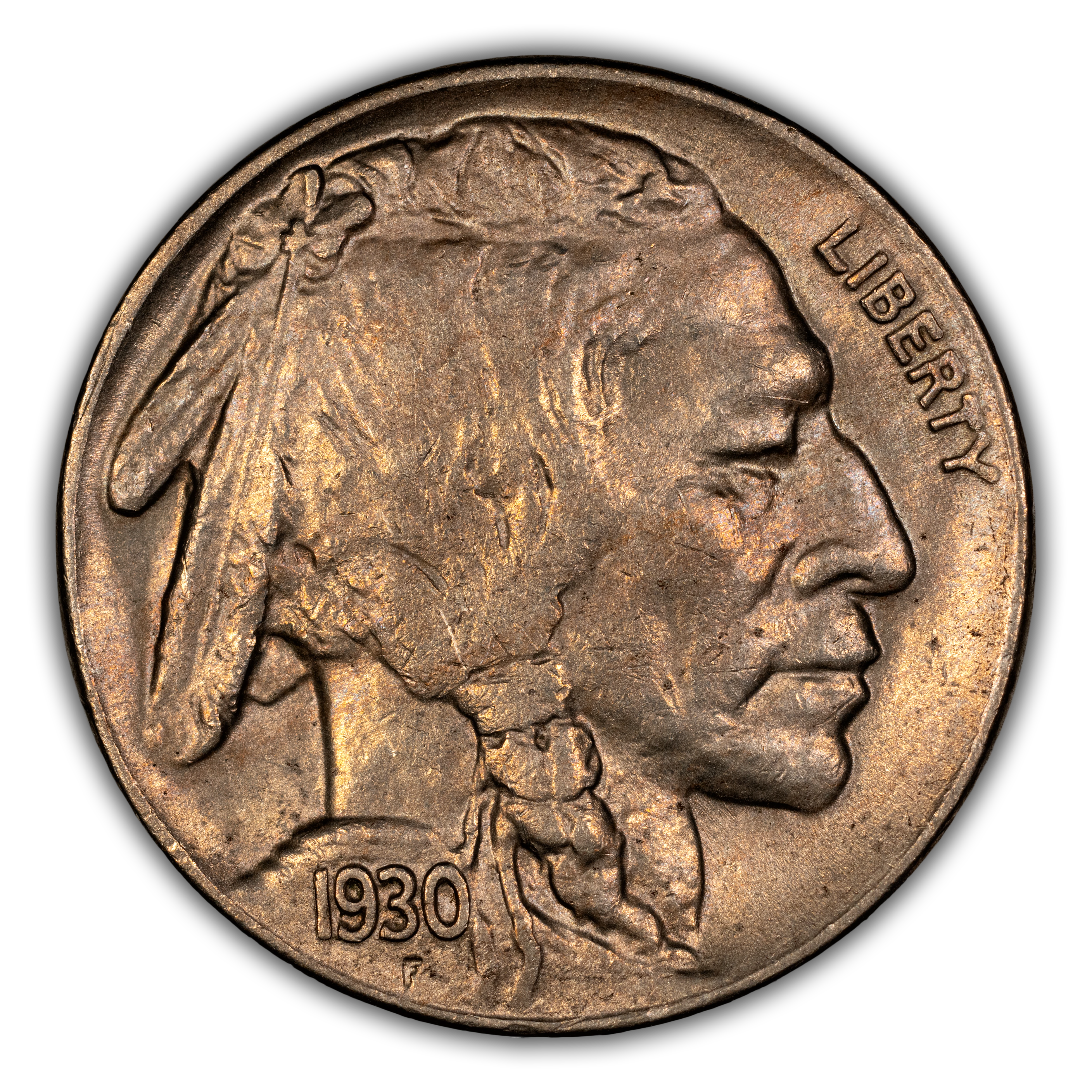 1930-S/S 5c Repunched Mintmark, FS-501 MS