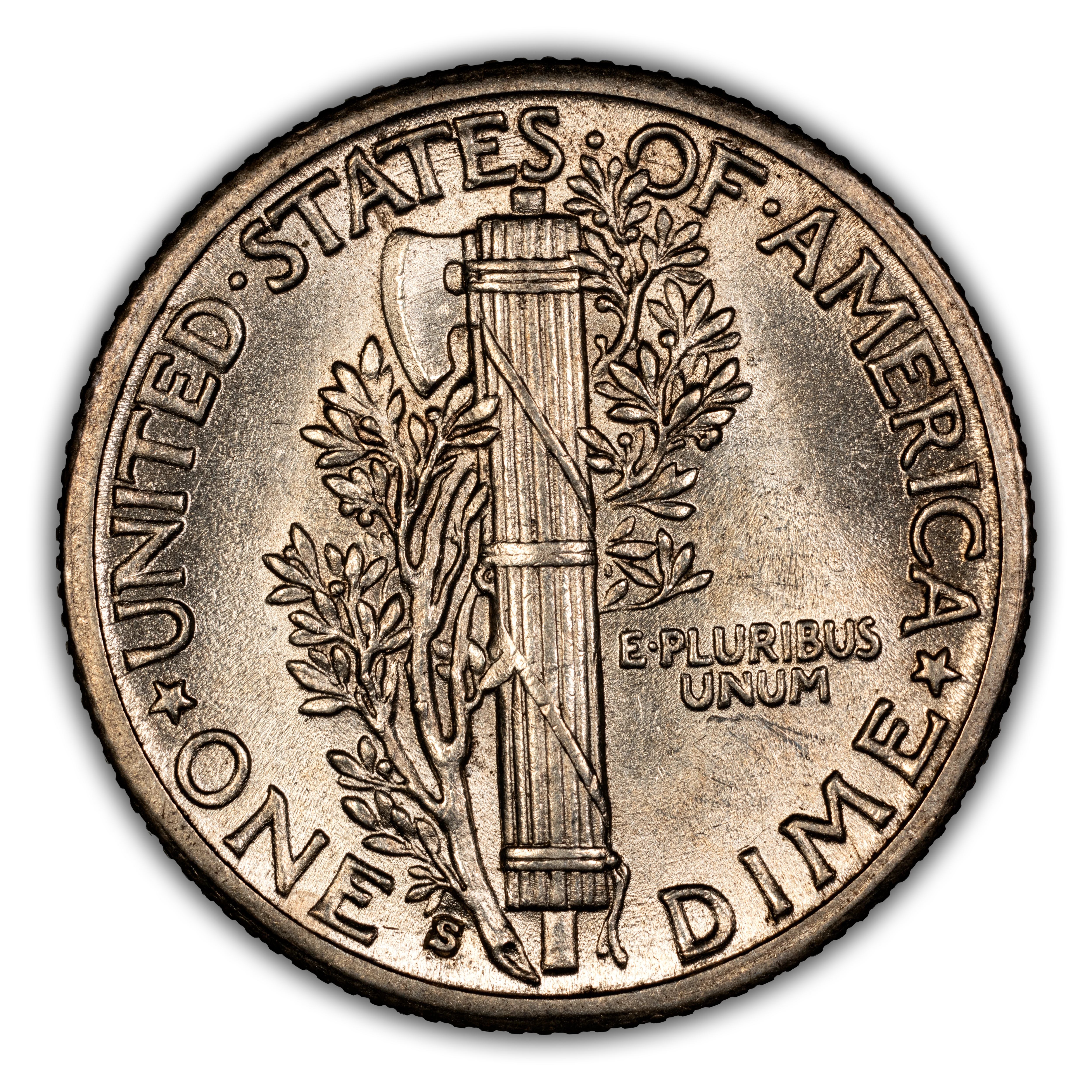 1935-S/S 10c Repunched Mintmark, FS-501 MS thumbnail 5