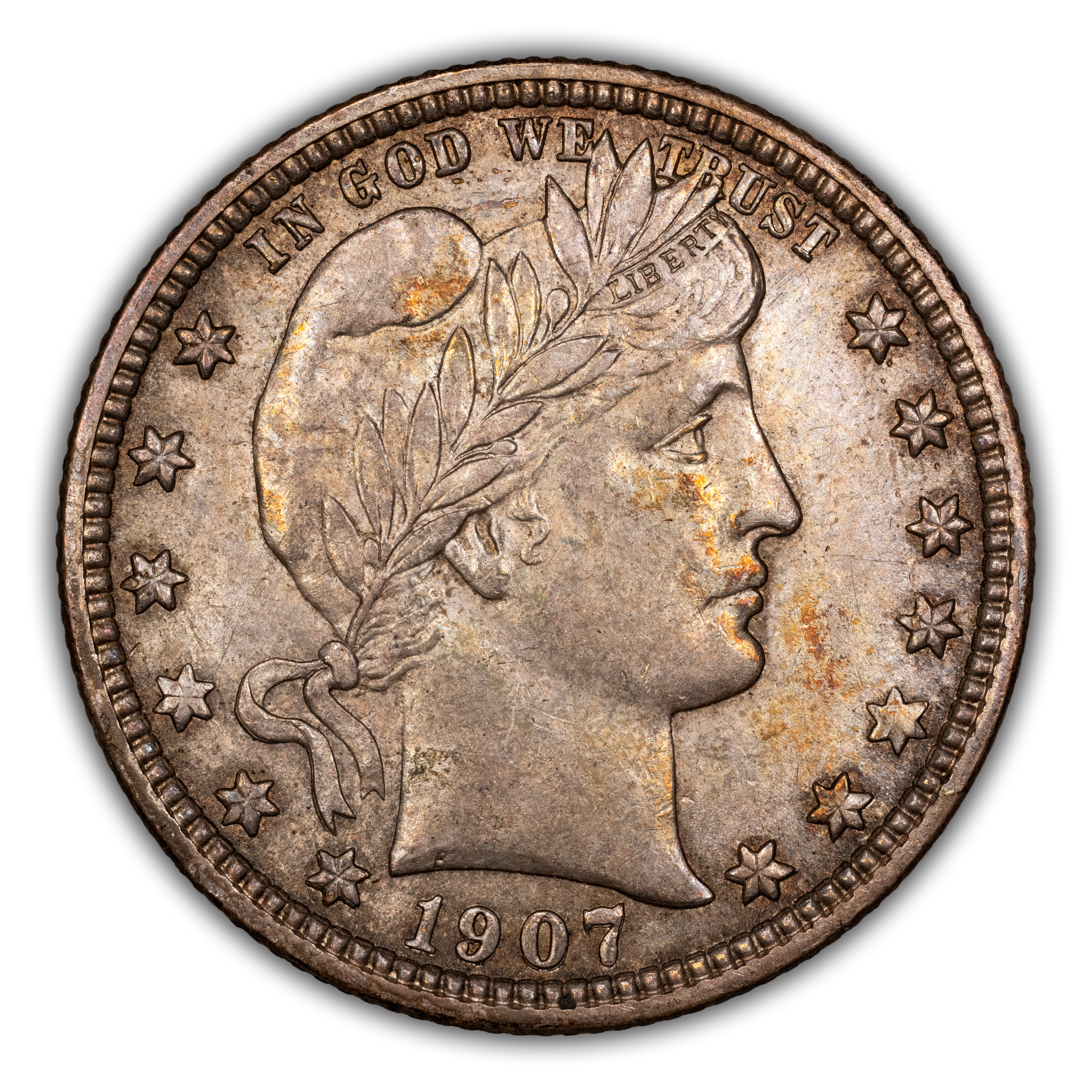 1907-D 25c MS thumbnail 3