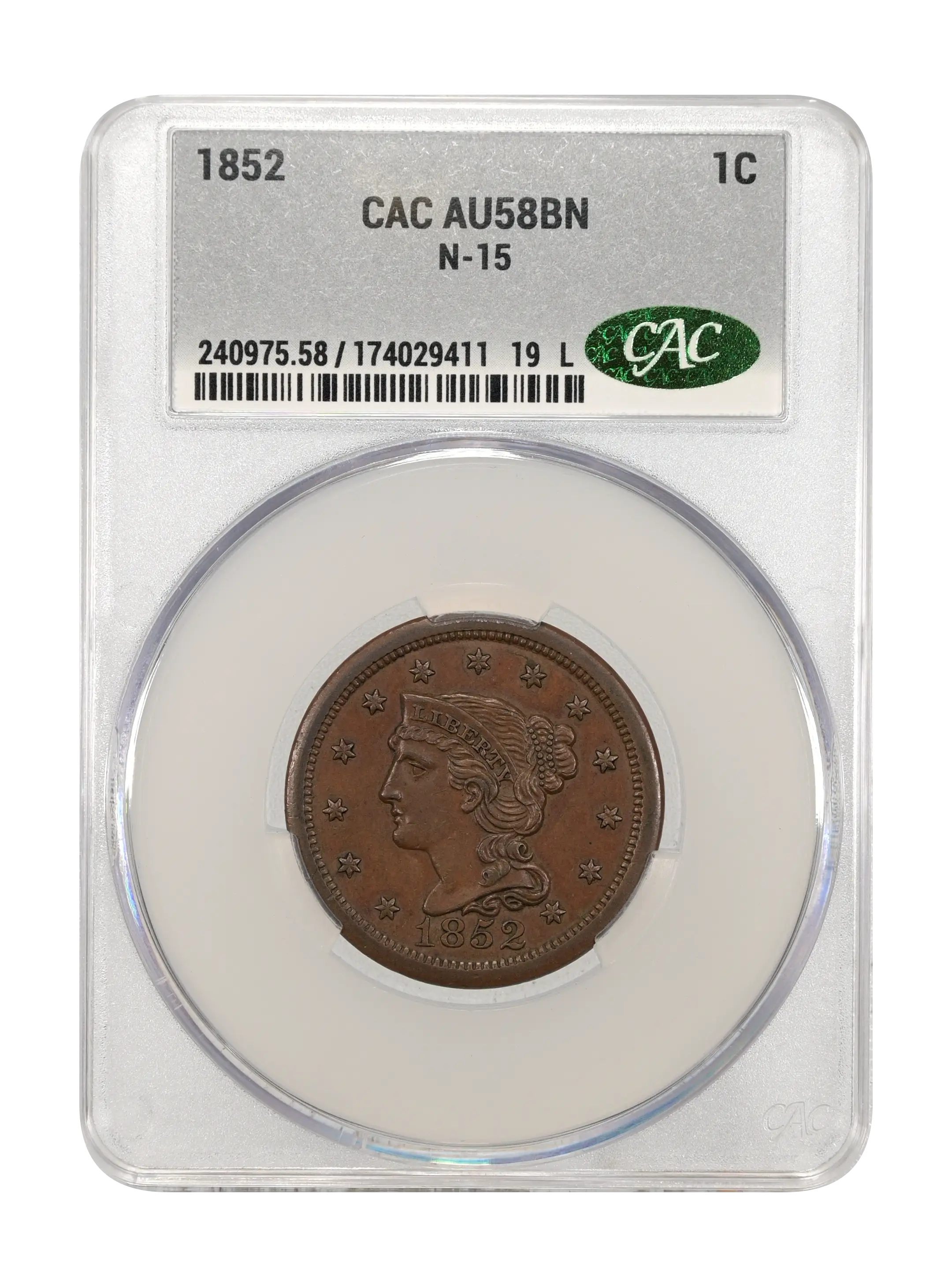 1852 1c N-15 MS BN thumbnail 7