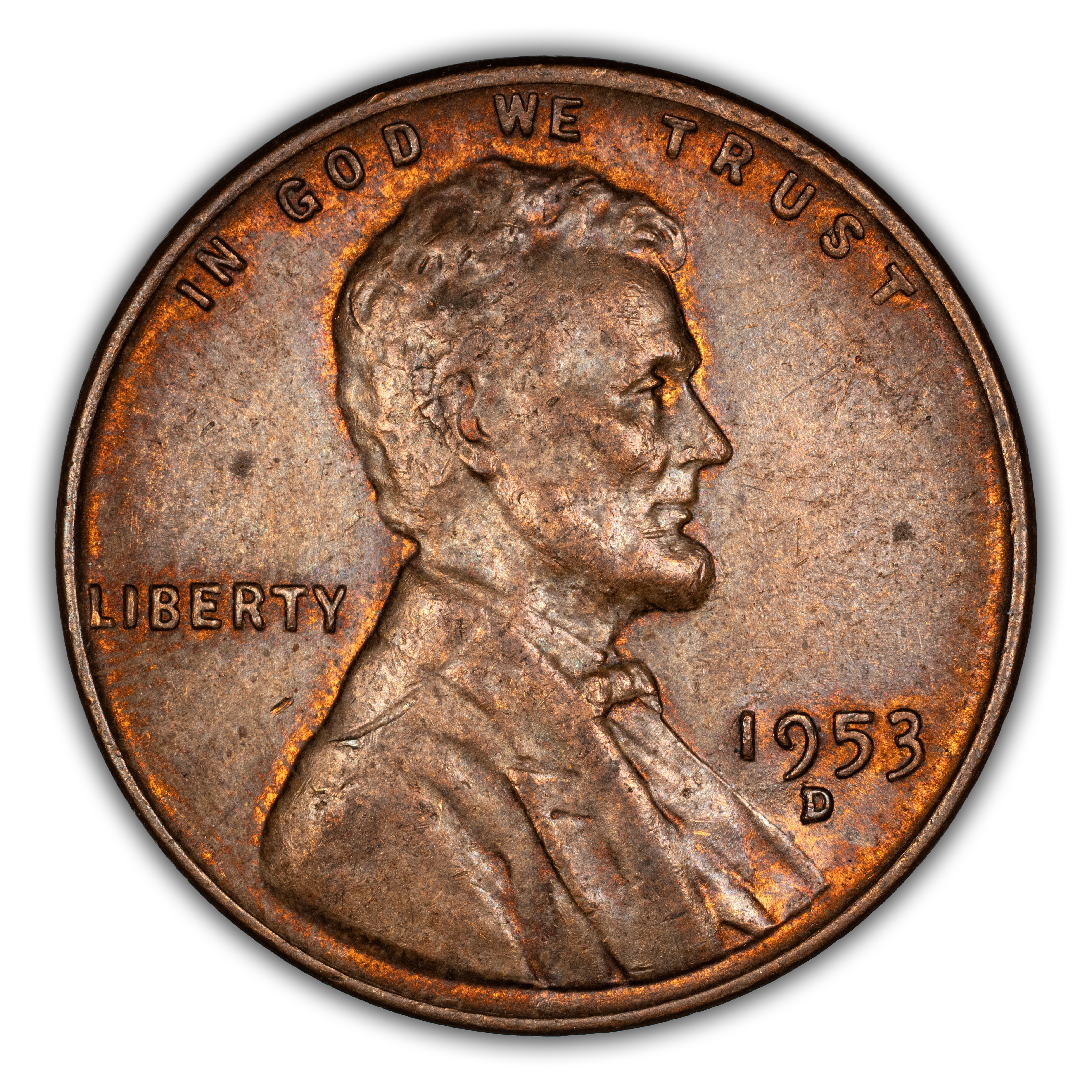 1953-D 1c MS BN