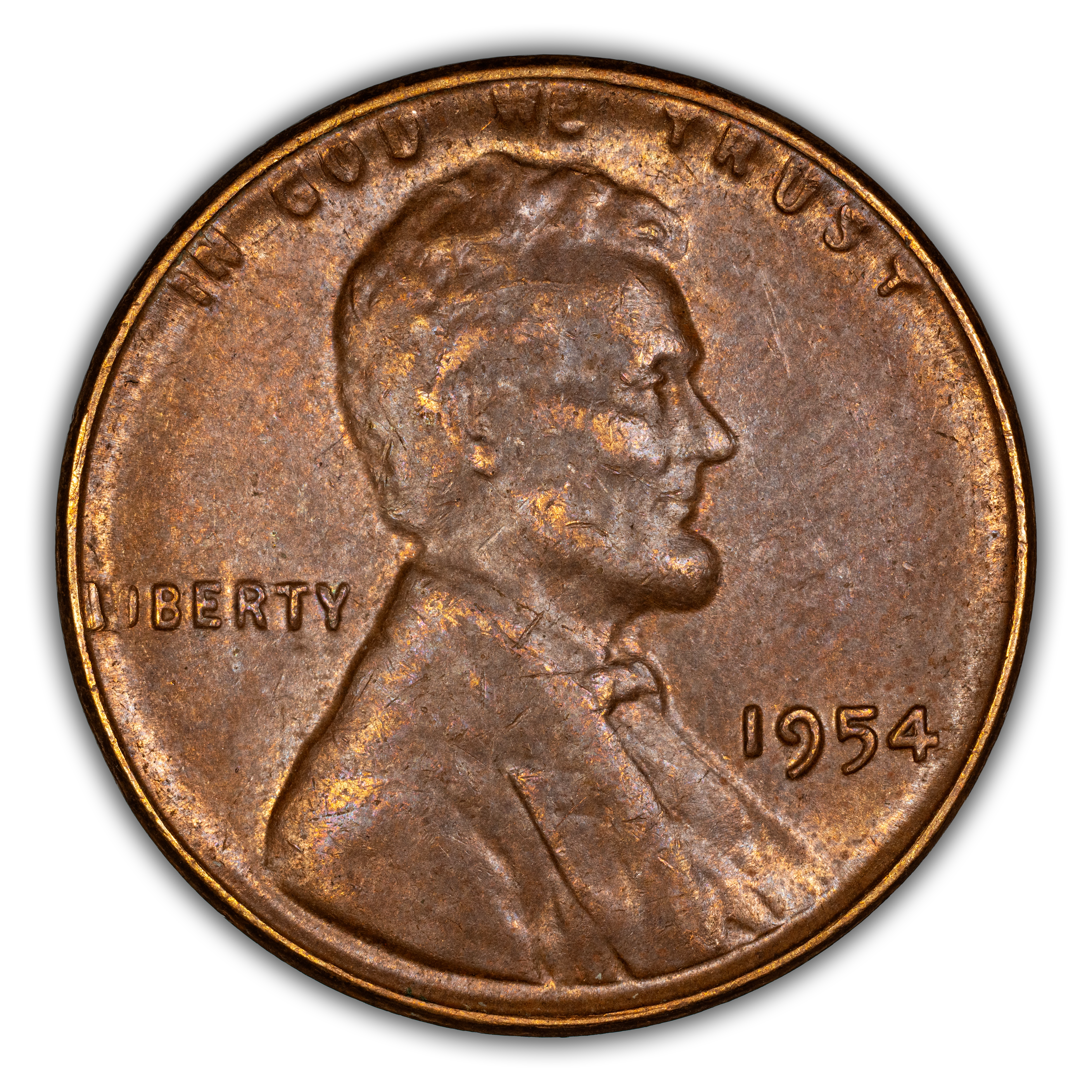 1954 1c MS BN