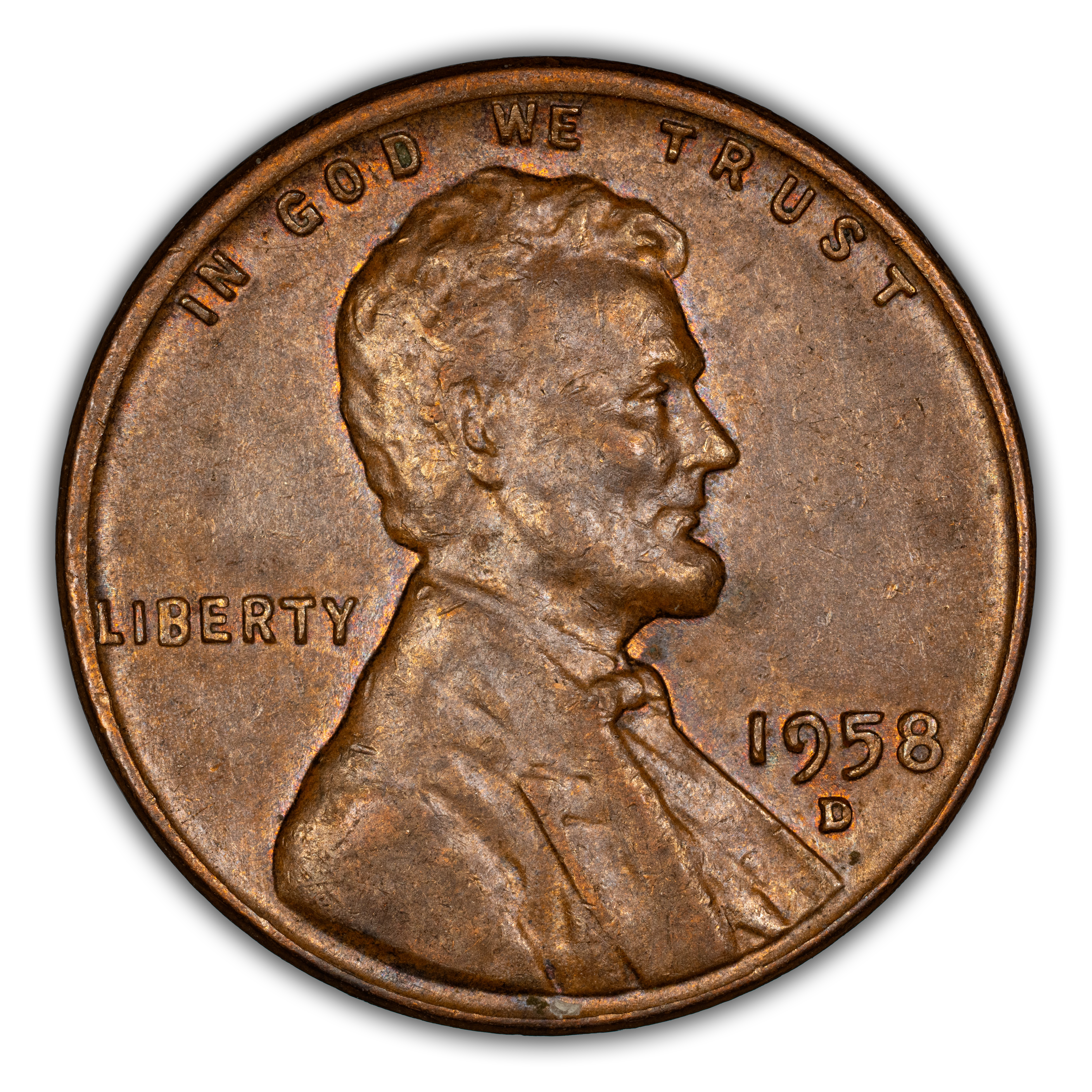 1958-D 1c MS BN