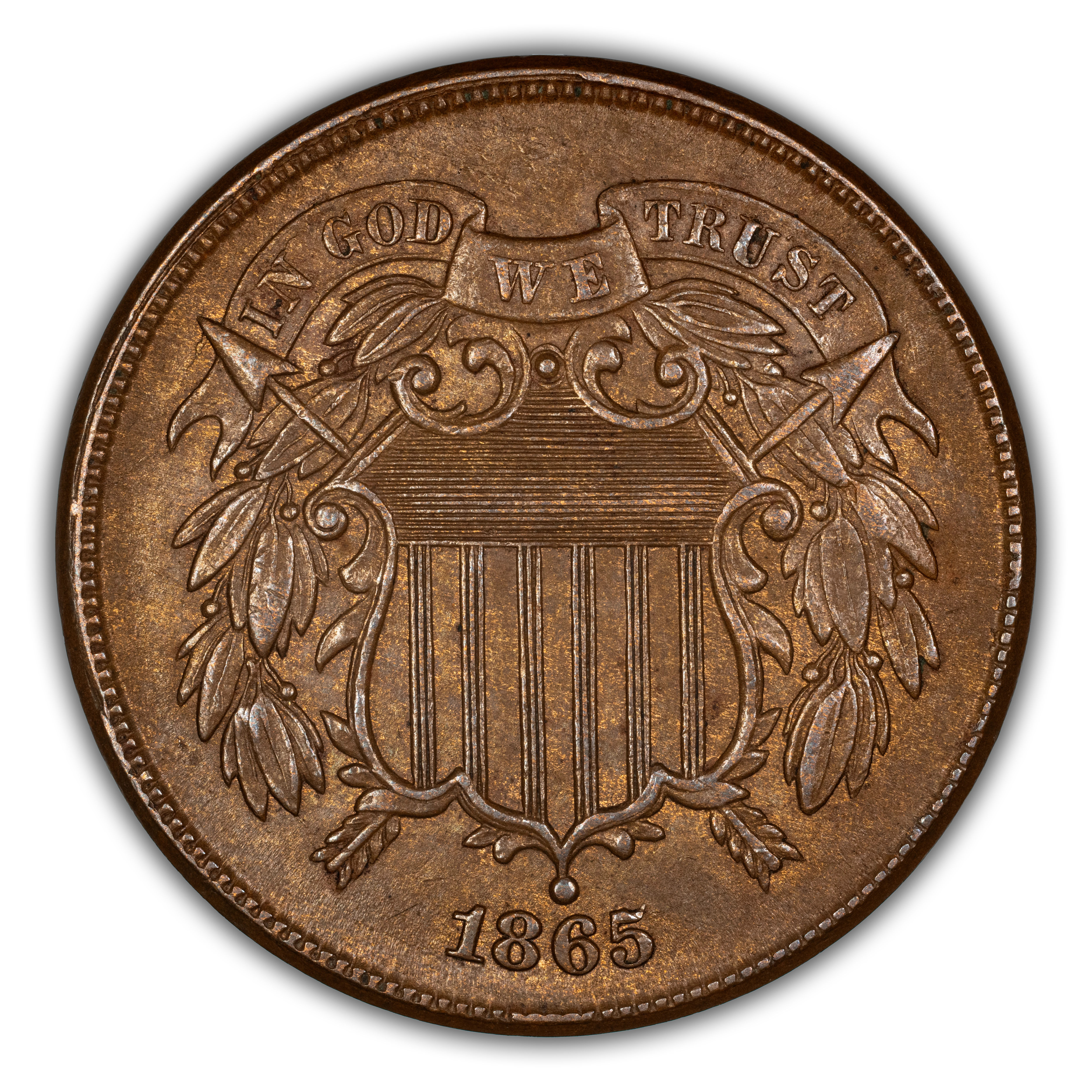 1865 2c Fancy 5 MS BN thumbnail 2