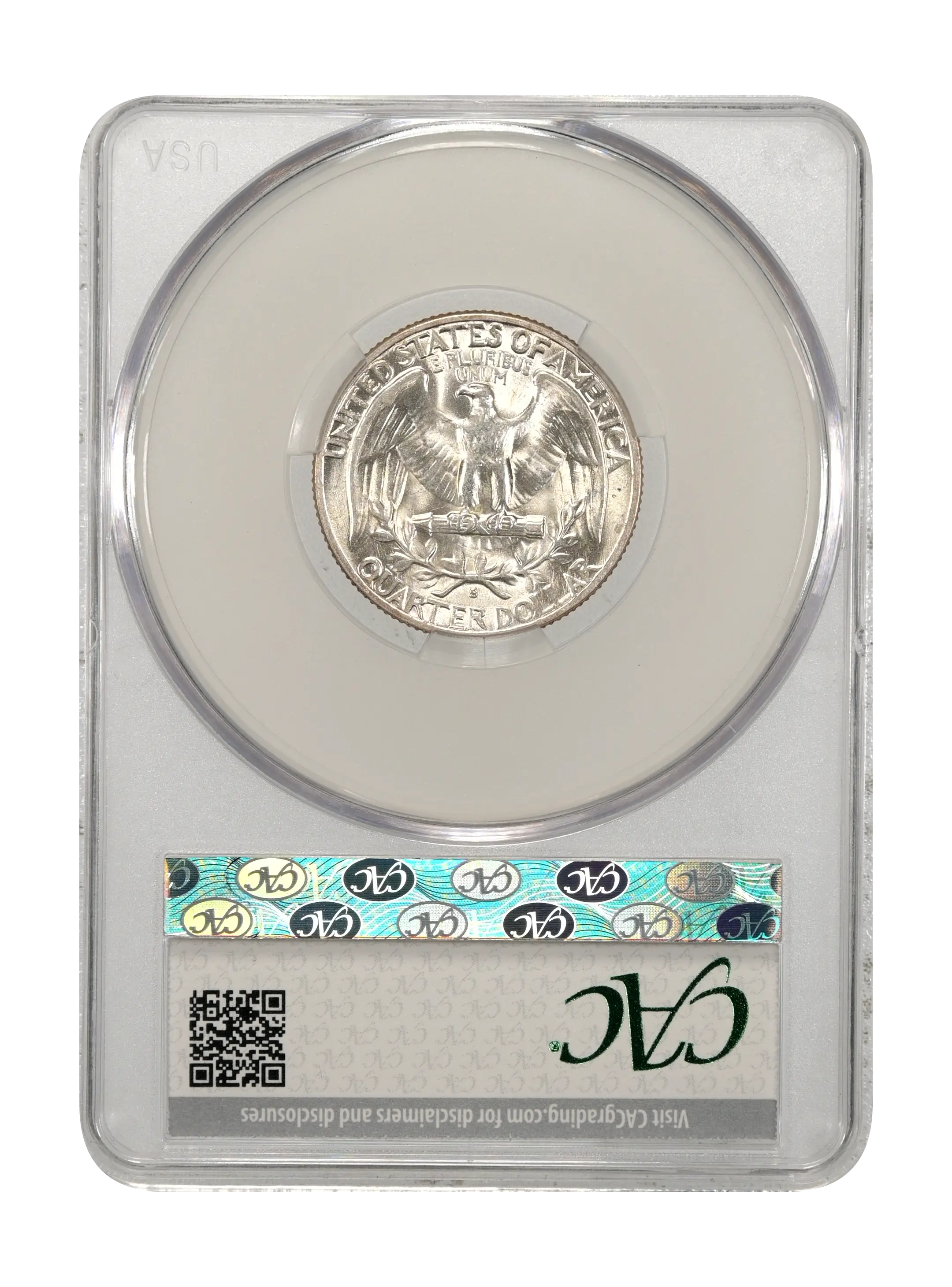 1952-S/S 25c Repunched Mintmark, FS-501 MS thumbnail 13