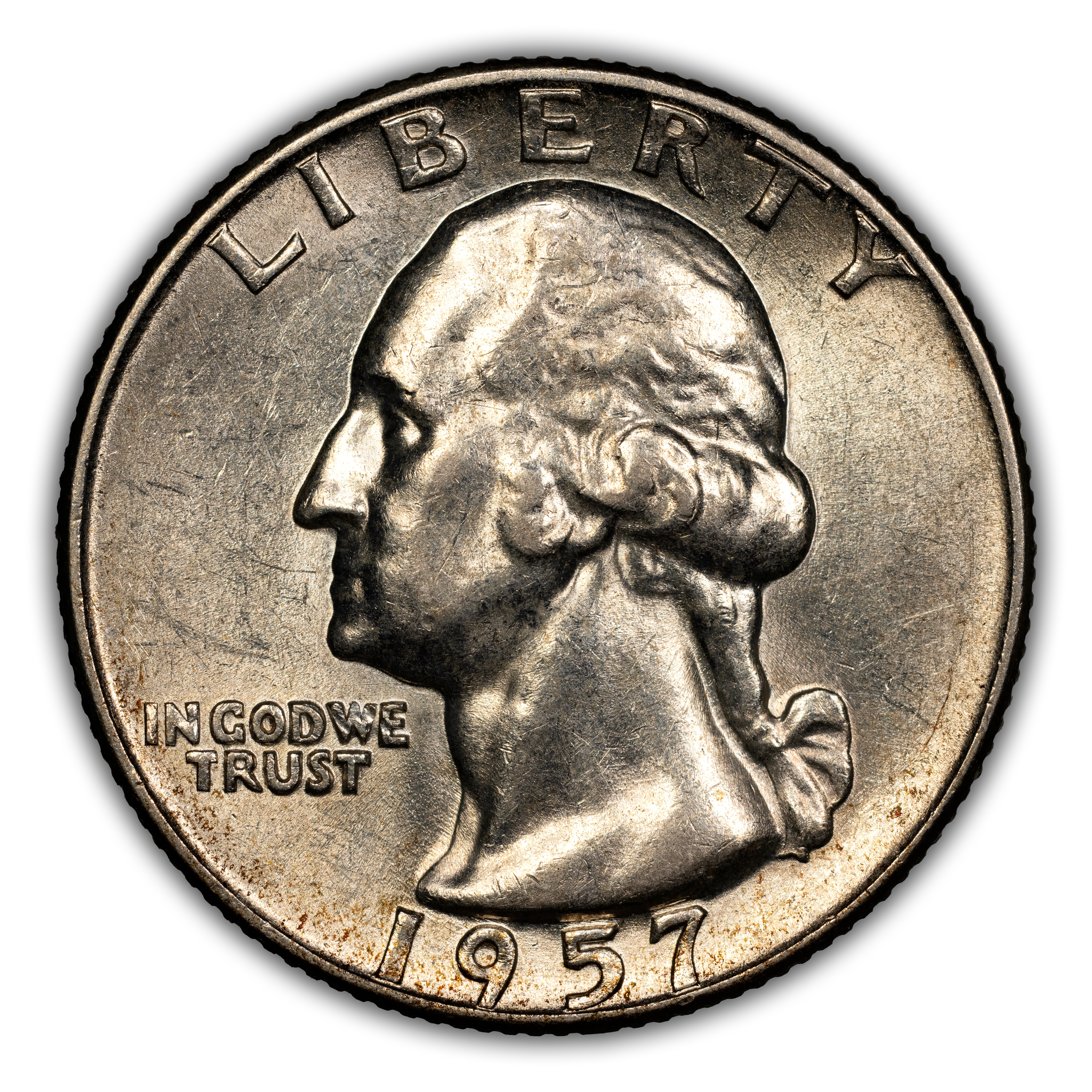 1957-D 25c MS thumbnail 3