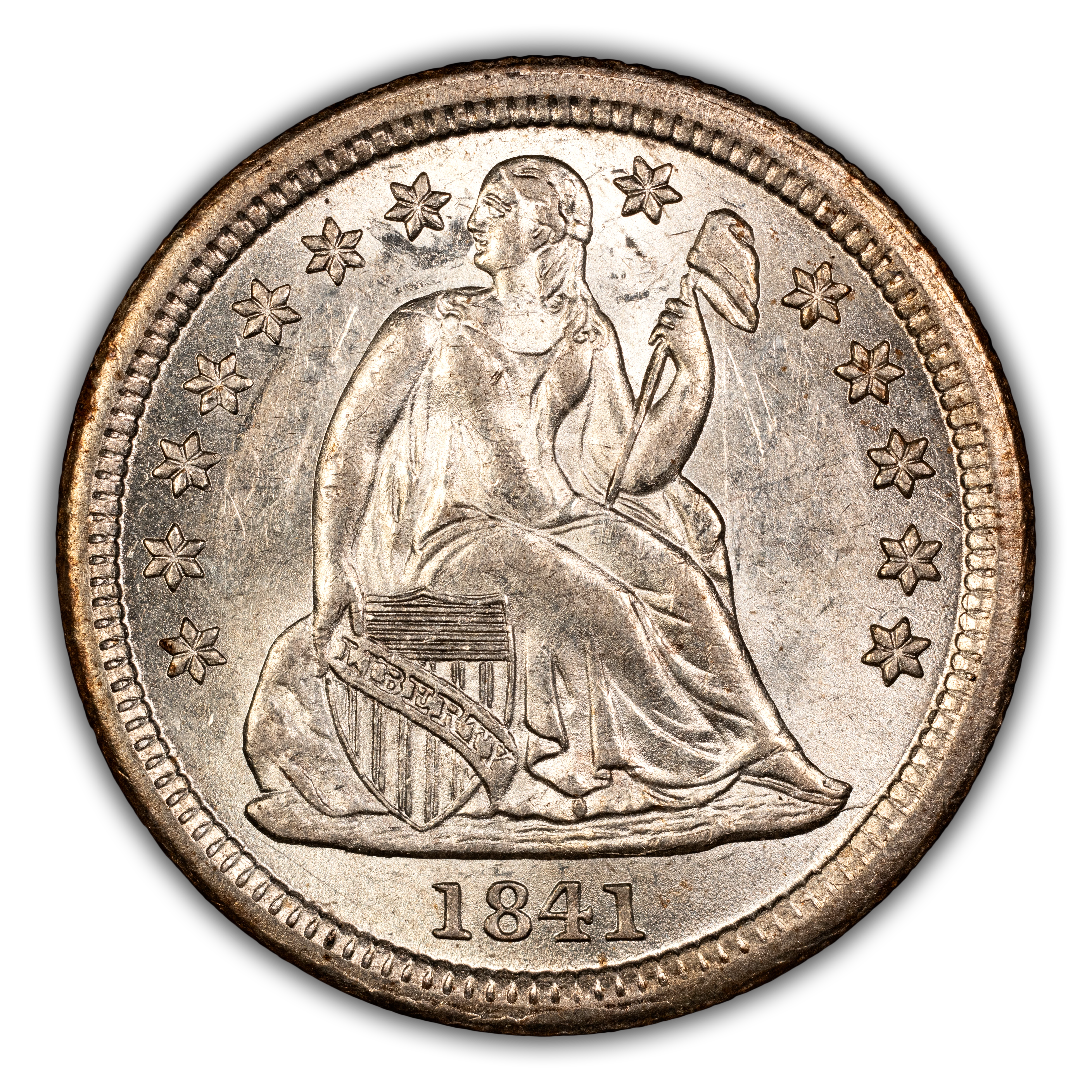 1841 10c MS