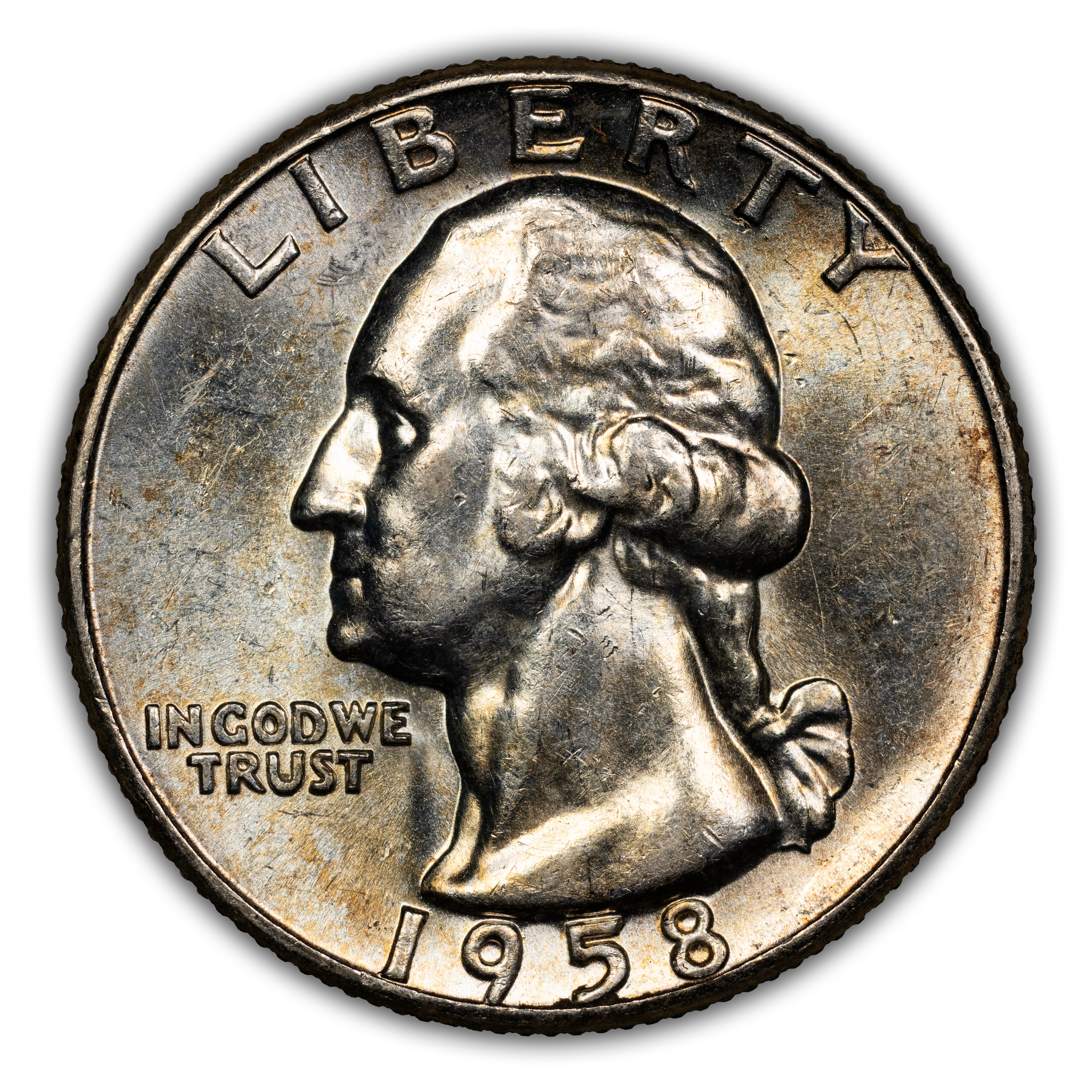 1958 25c Type B Reverse, FS-901 MS thumbnail 3