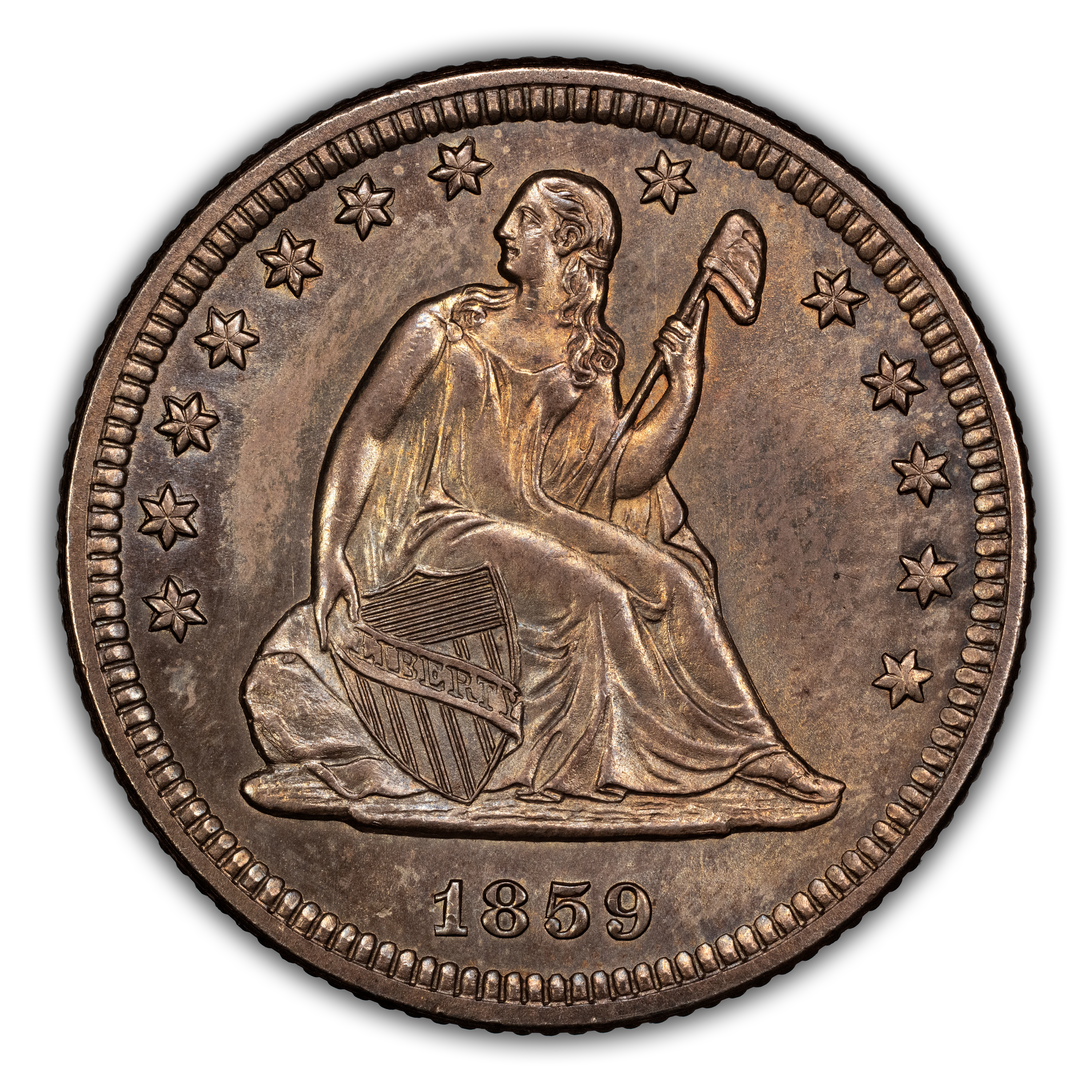 1859-O 25c MS thumbnail 3