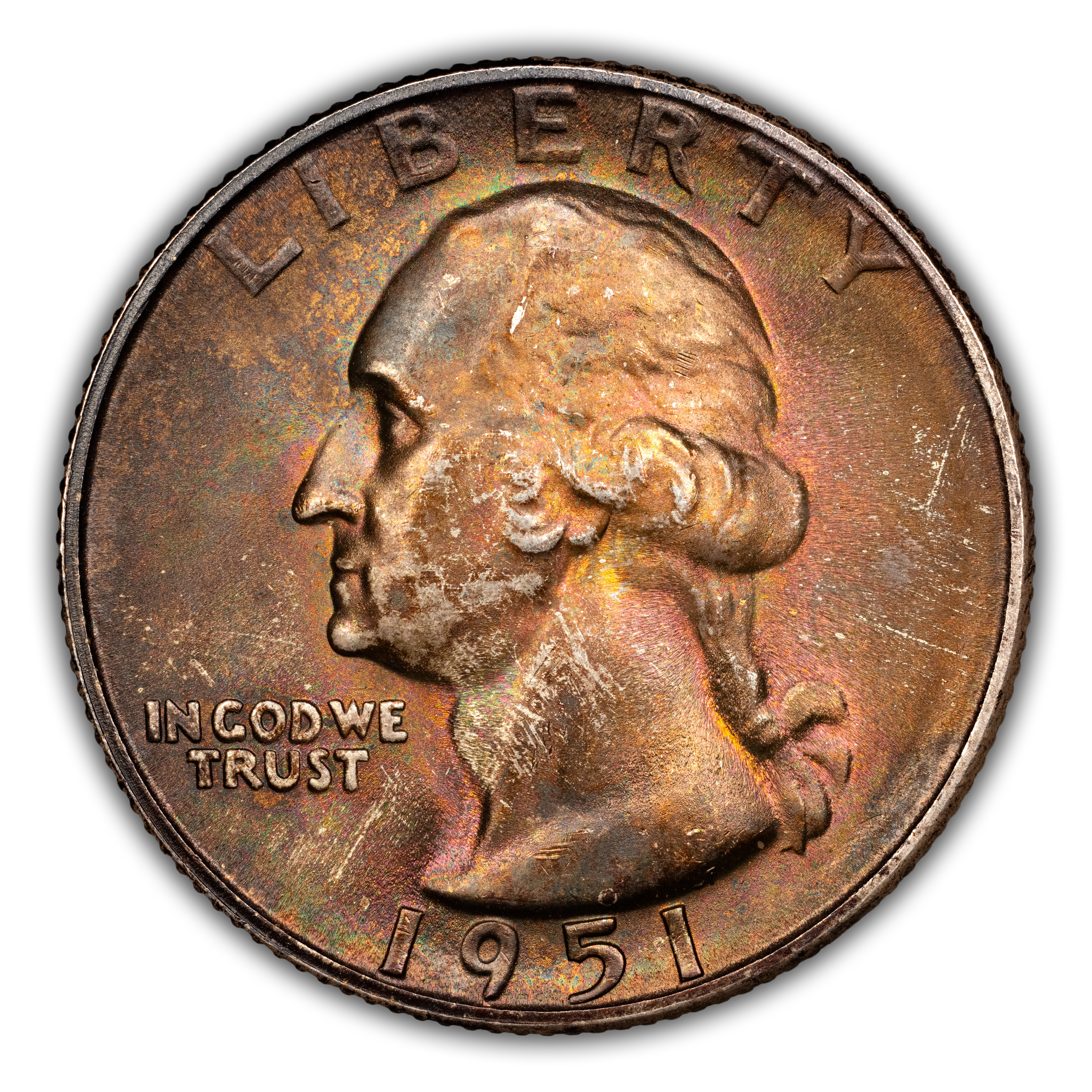 1951-S 25c MS thumbnail 3