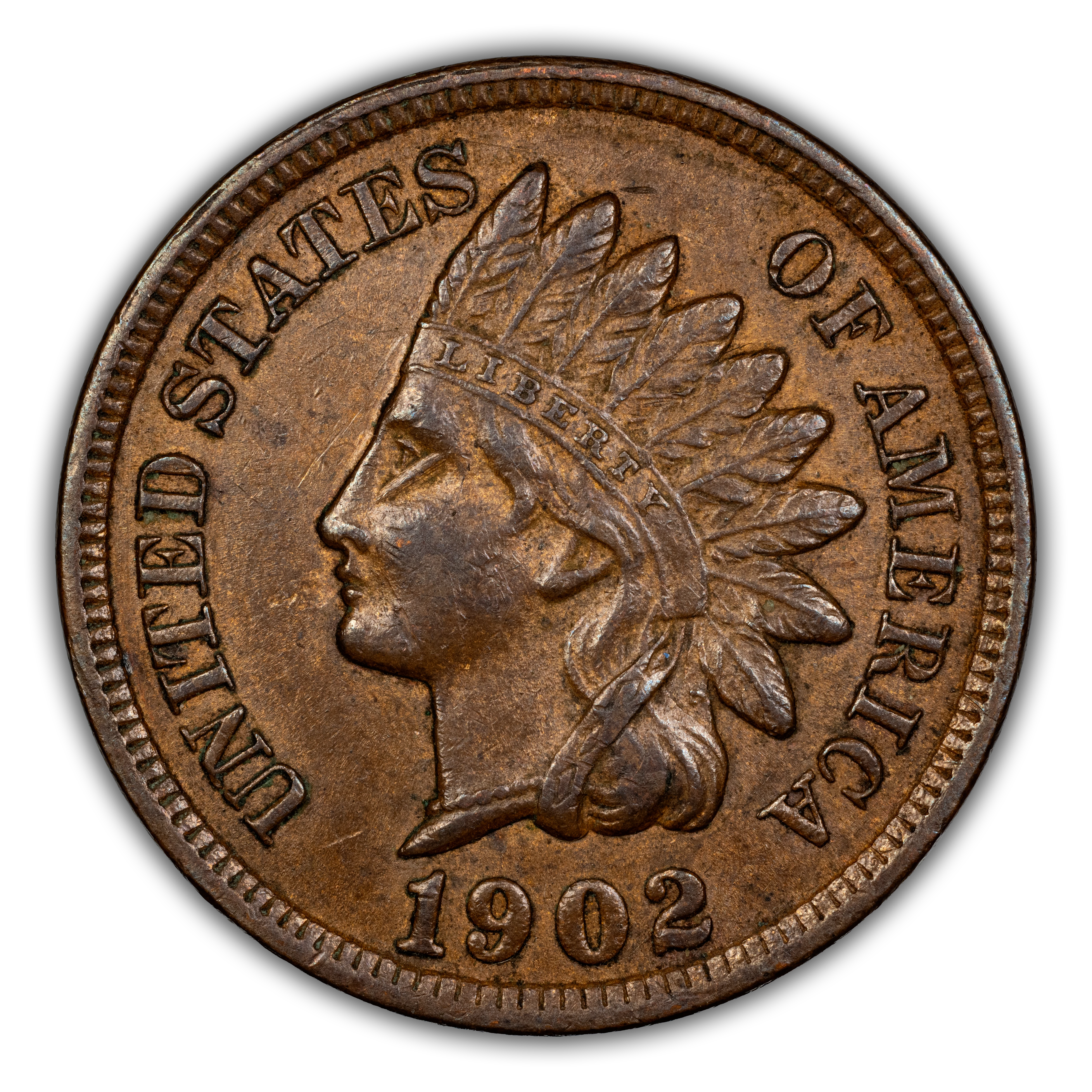 1902 1c Die Gouge, FS-401, S-4 MS BN