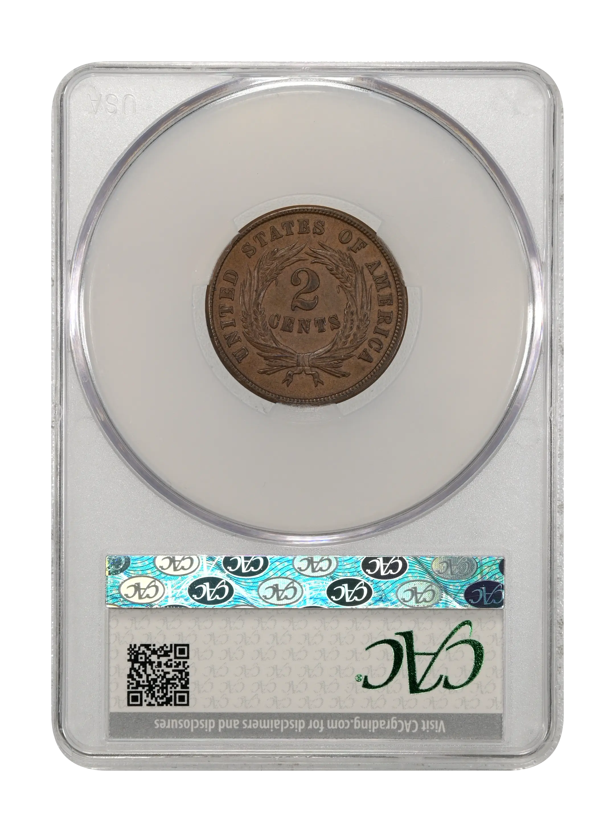 1865 2c Plain 5, DDO, FS-102 MS BN thumbnail 5
