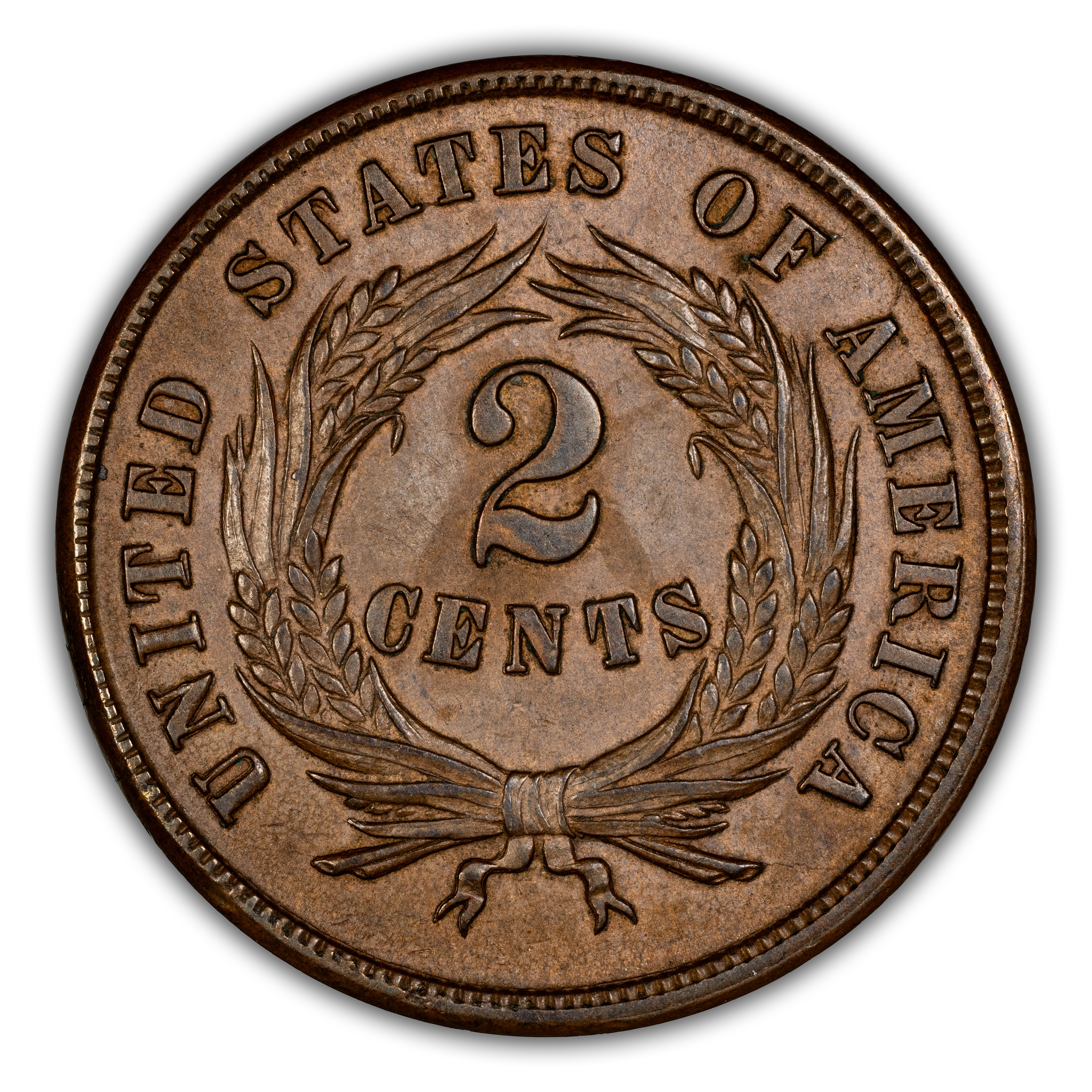 1865 2c Plain 5, DDO, FS-102 MS BN thumbnail 3
