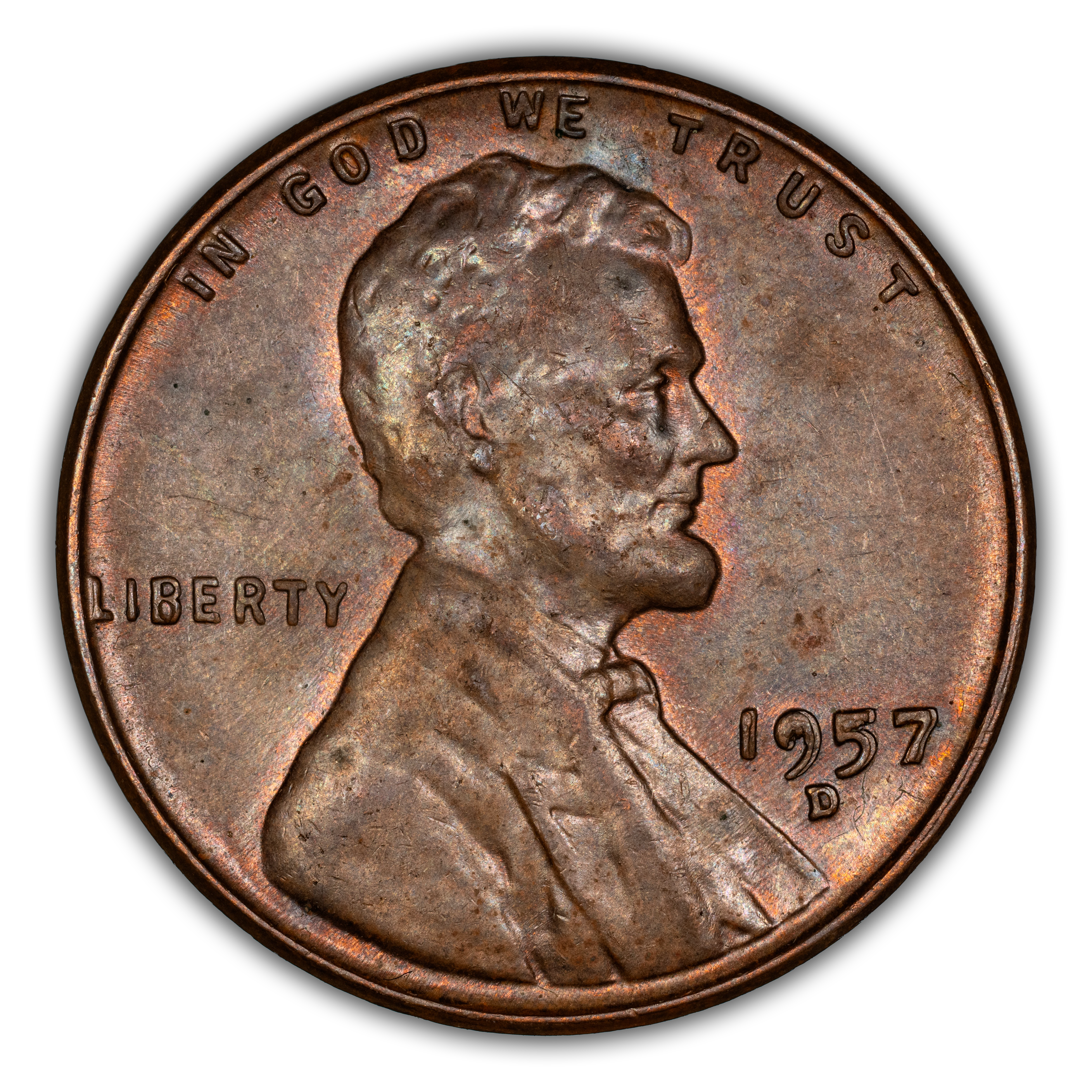 1957-D 1c MS BN thumbnail 3