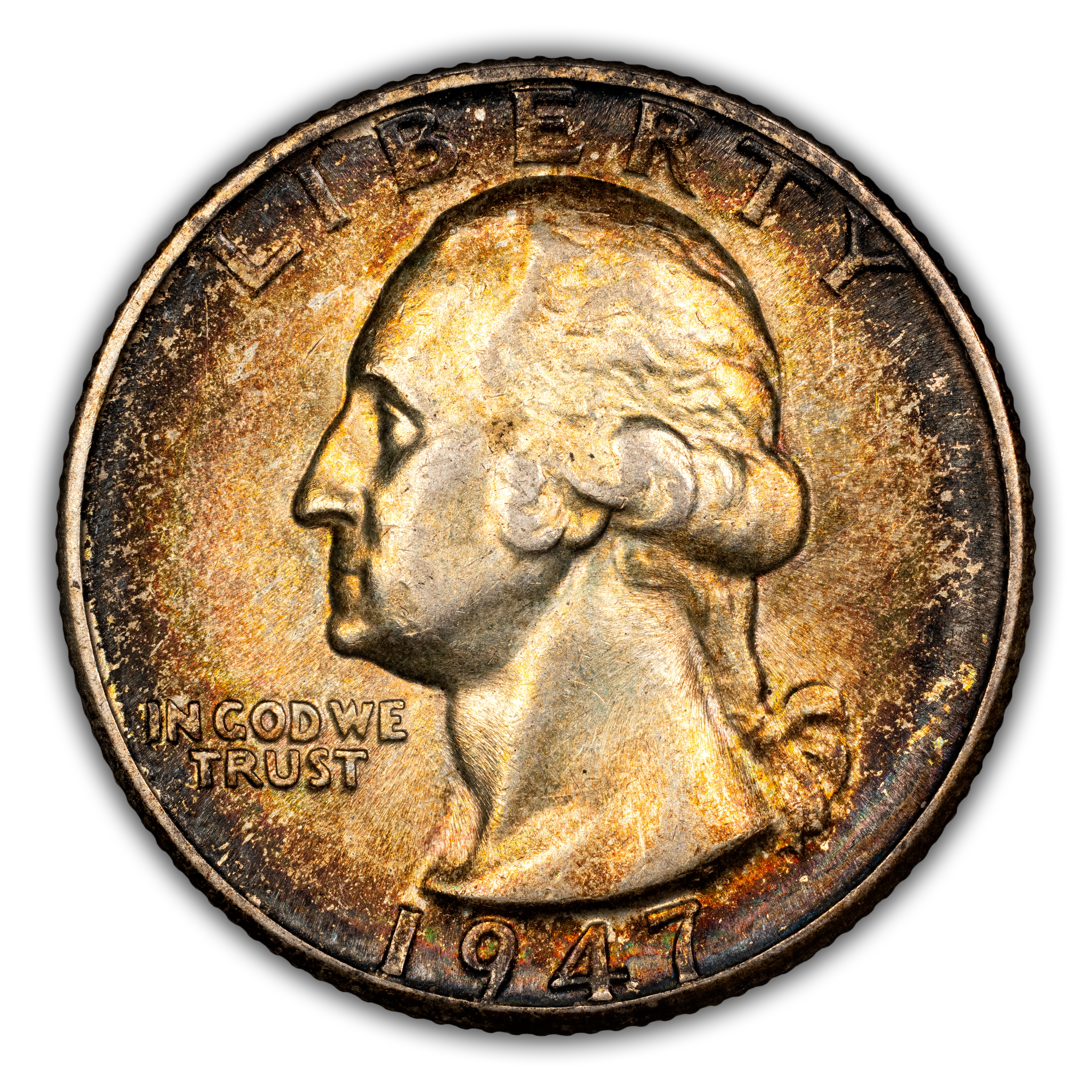 1947-D 25c MS thumbnail 3