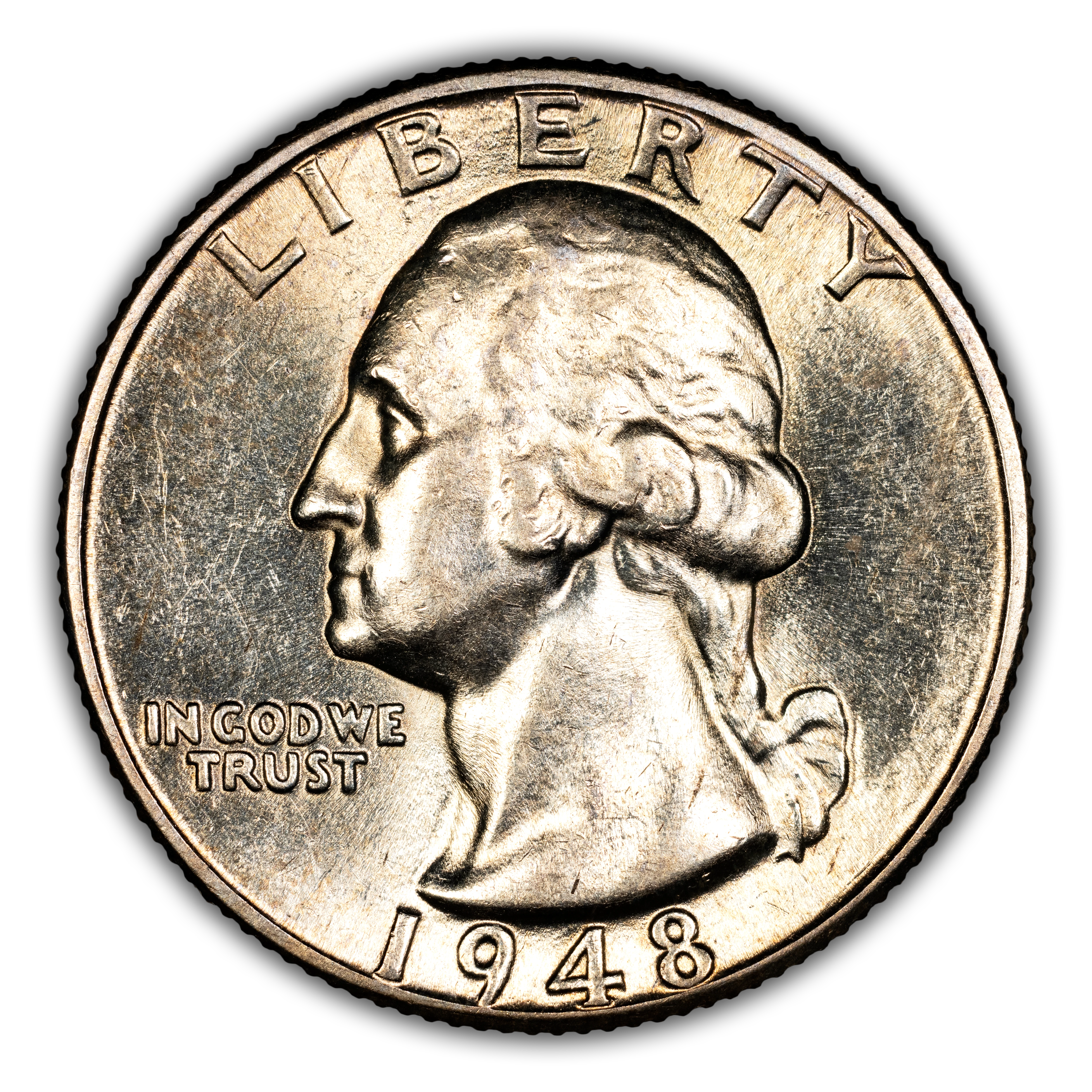 1948-D 25c MS thumbnail 3