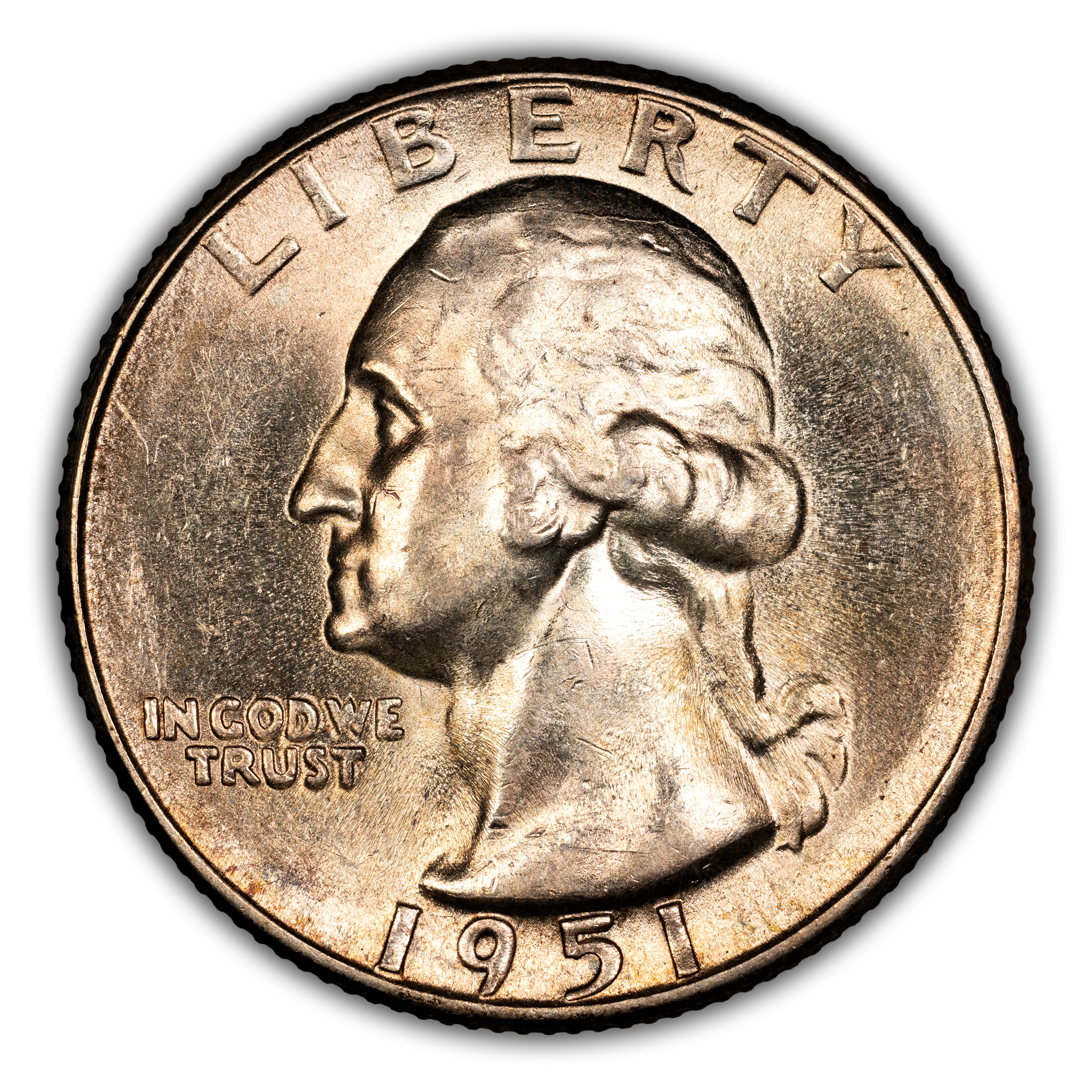 1951-S 25c MS thumbnail 4