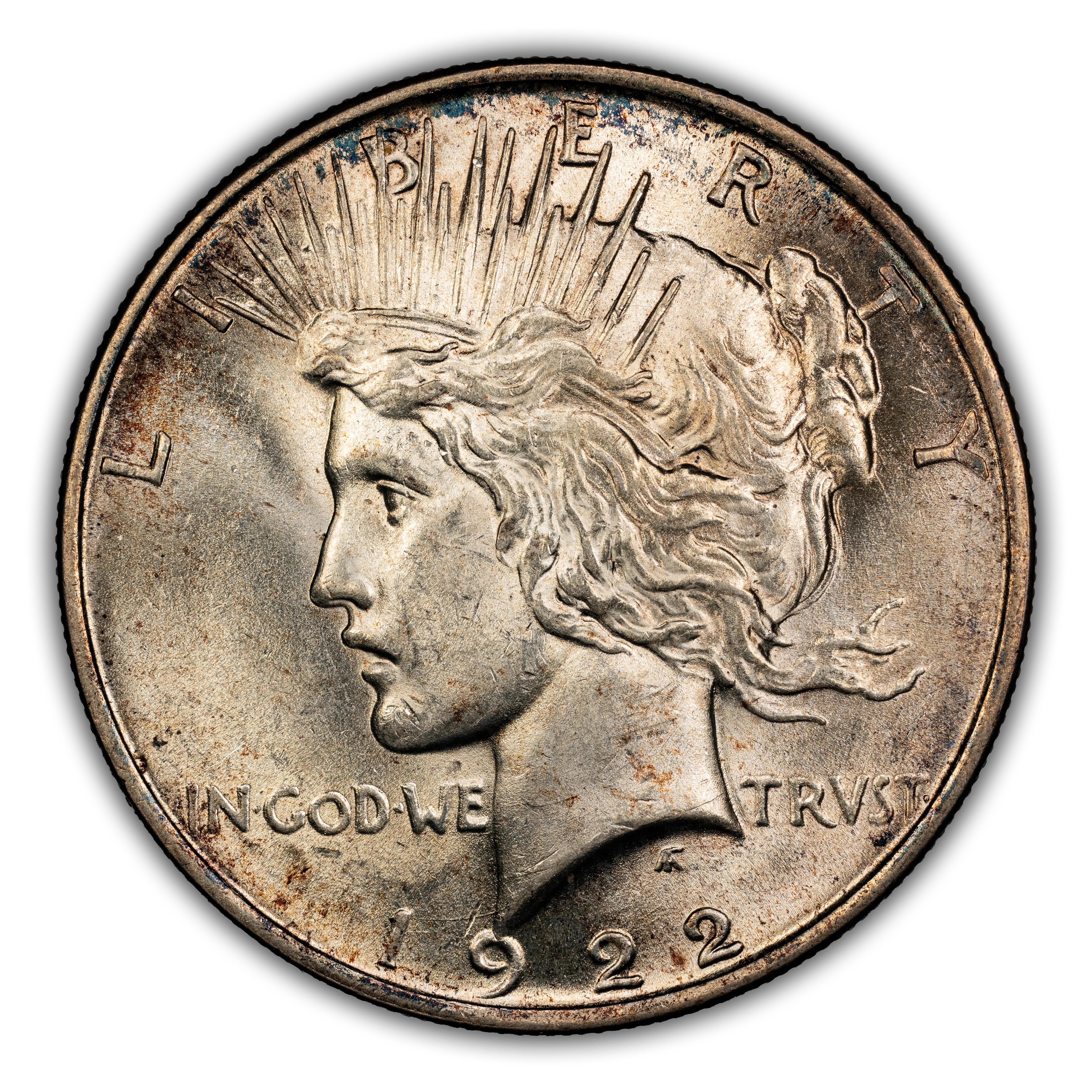 1922 $1 Doubled Tiara, VAM-8 MS