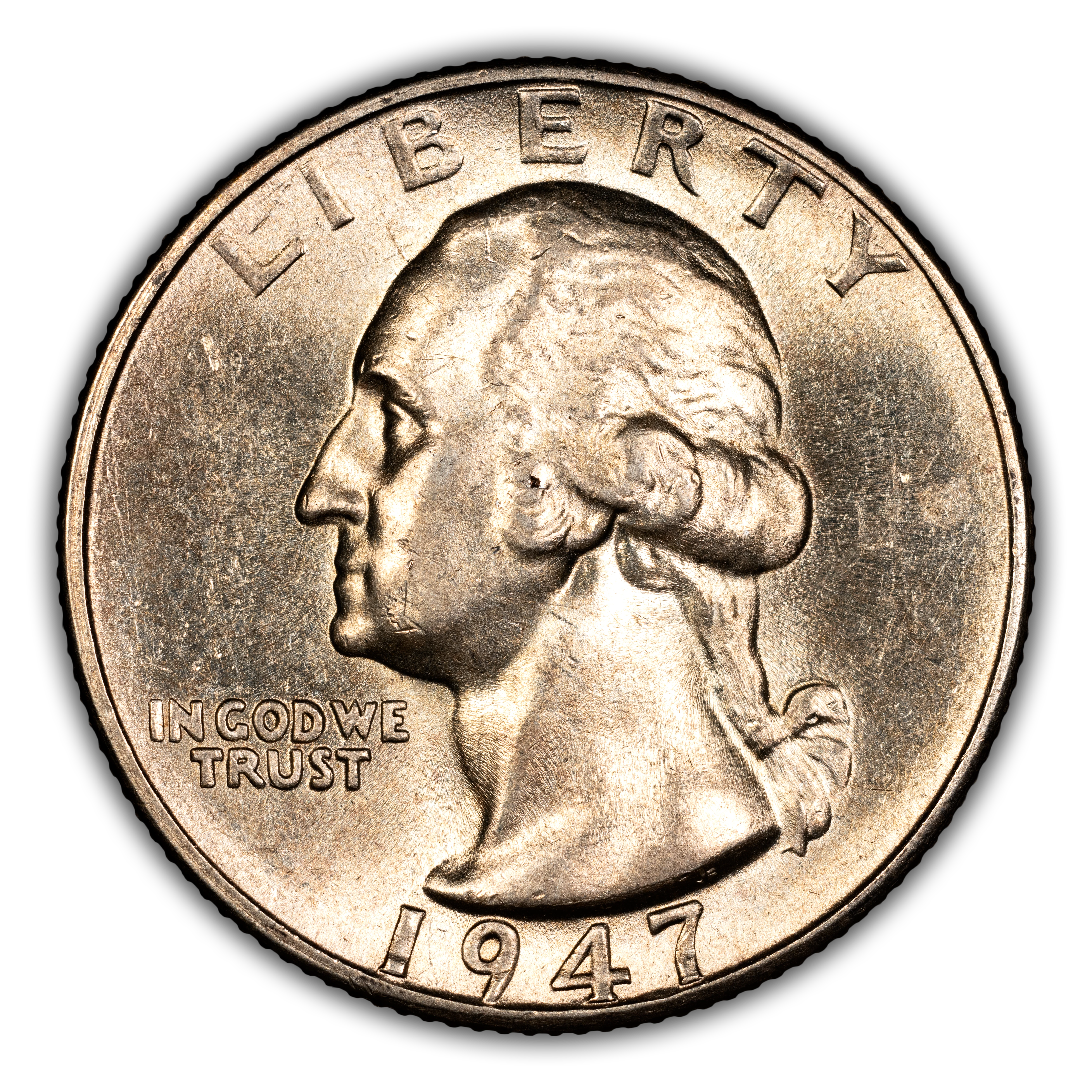 1947-S/S 25c DDO & RPM, FS-501/101 MS thumbnail 2