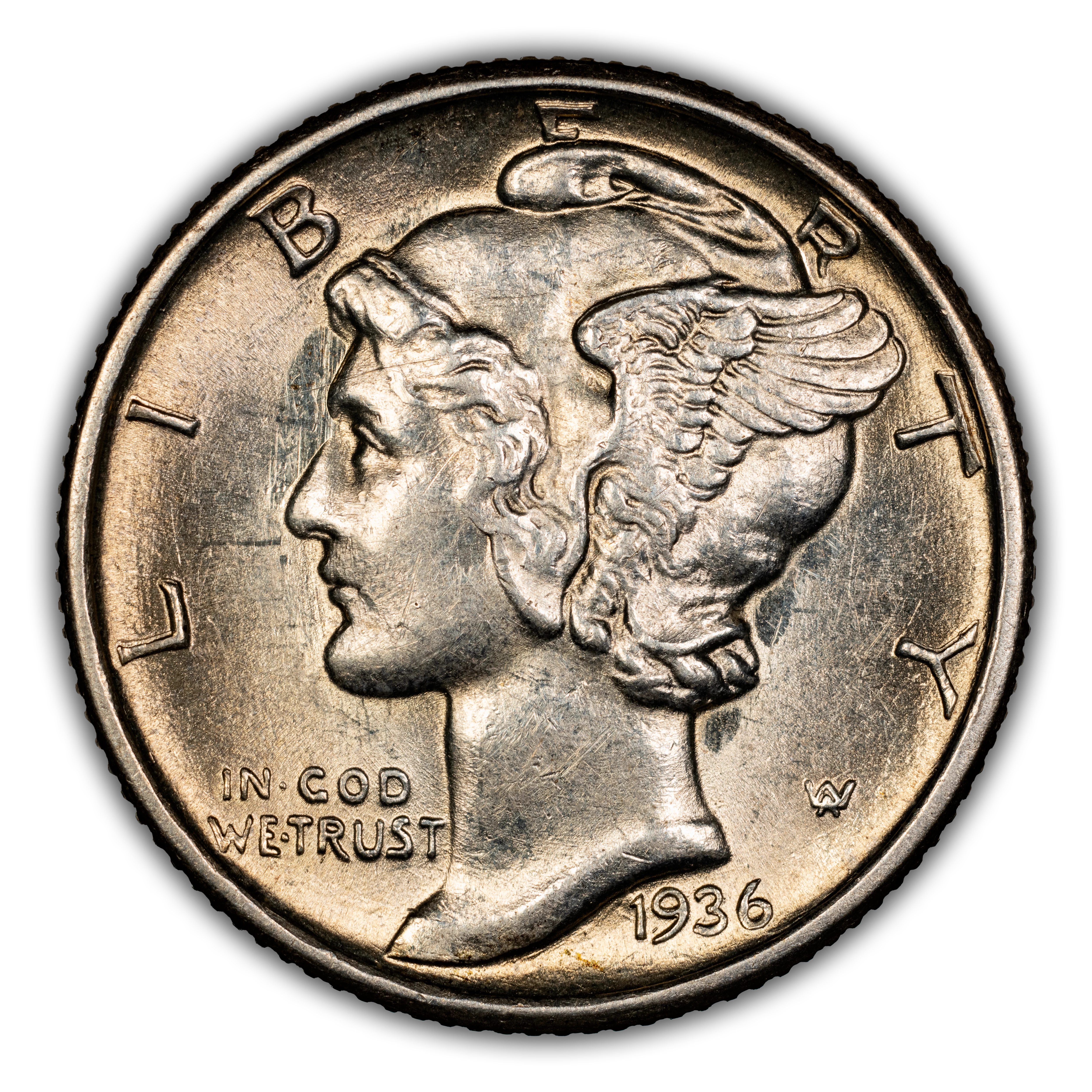 1936-S 10c Overdate, FS-110 MS