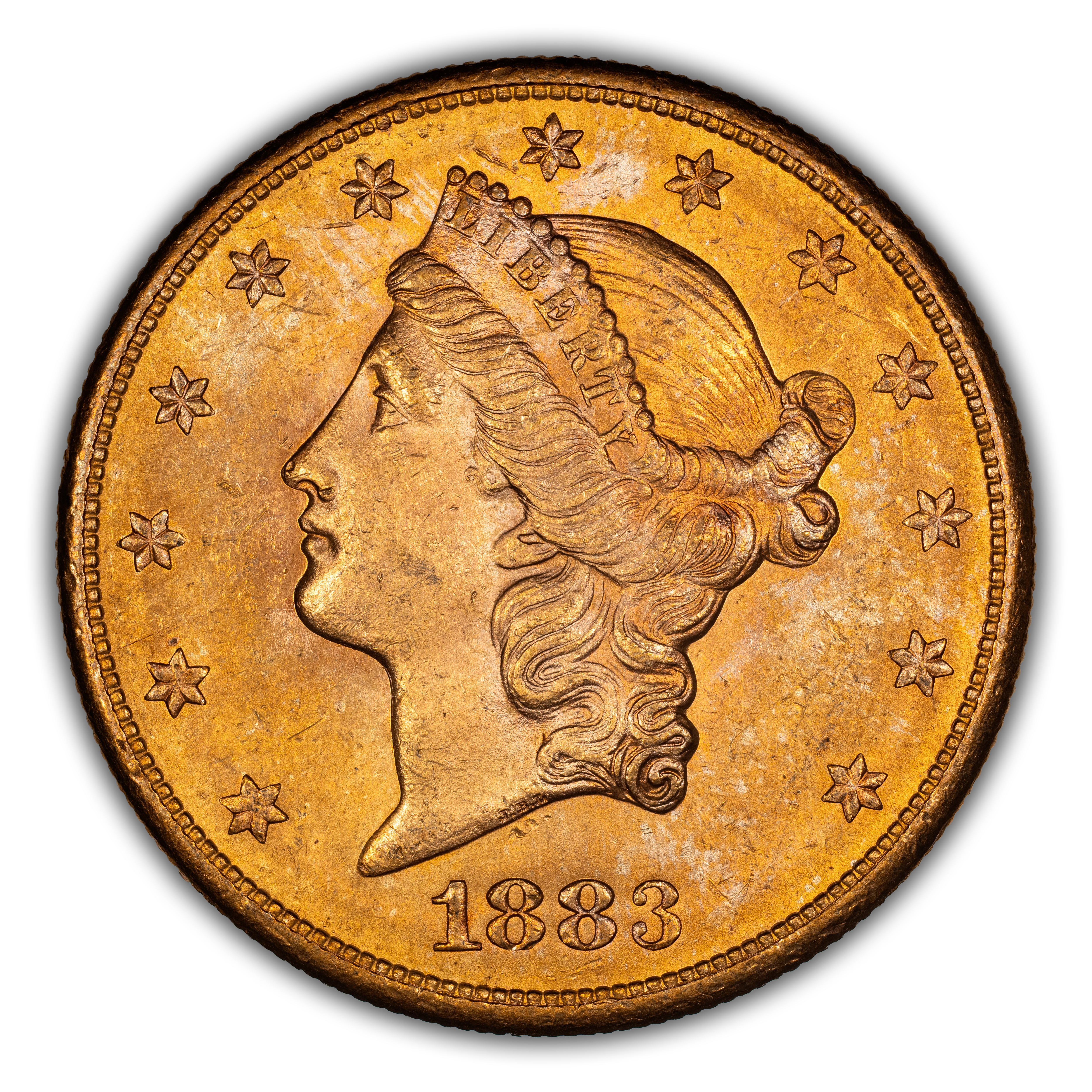 1883-S $20 MS