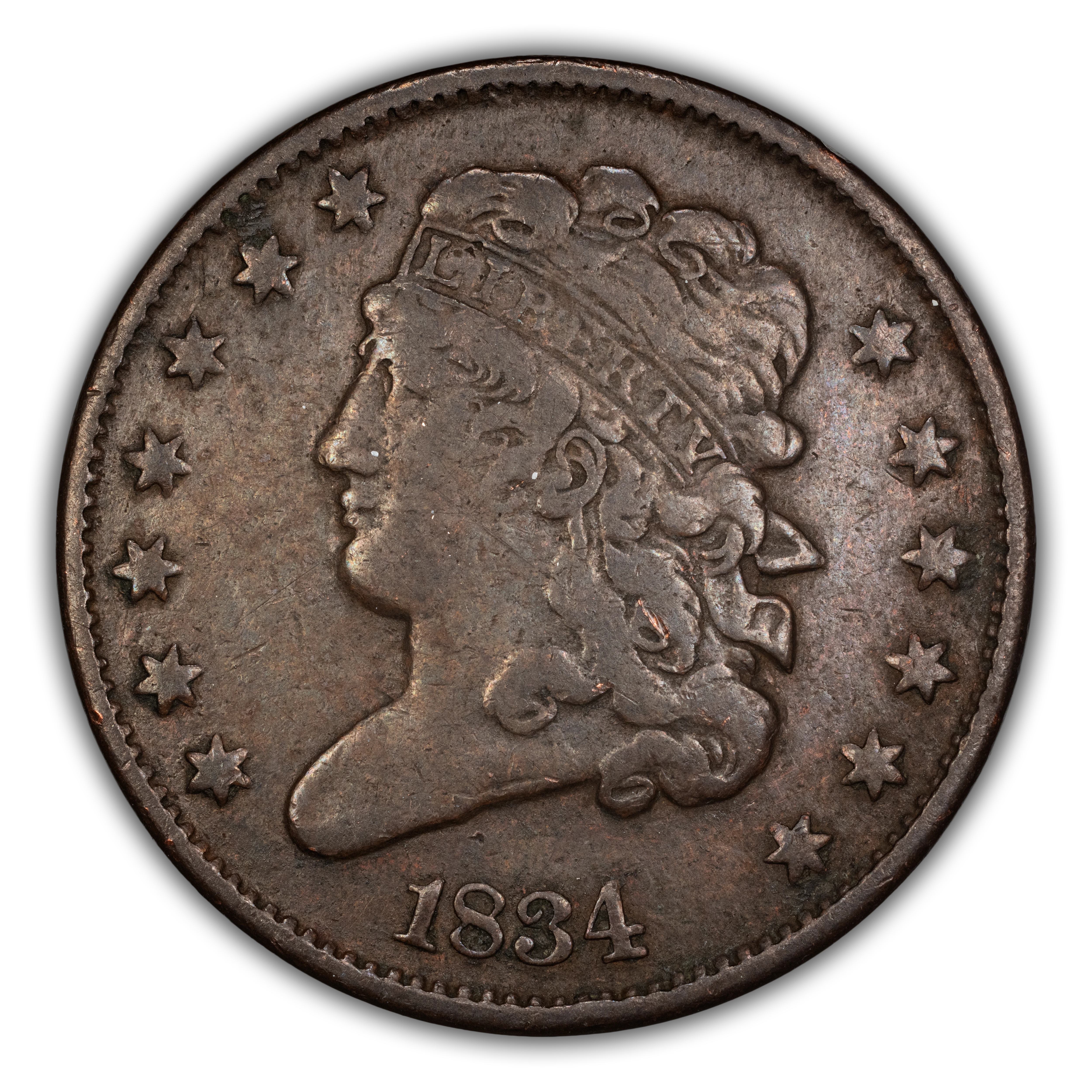 1834 1/2c MS BN thumbnail 3