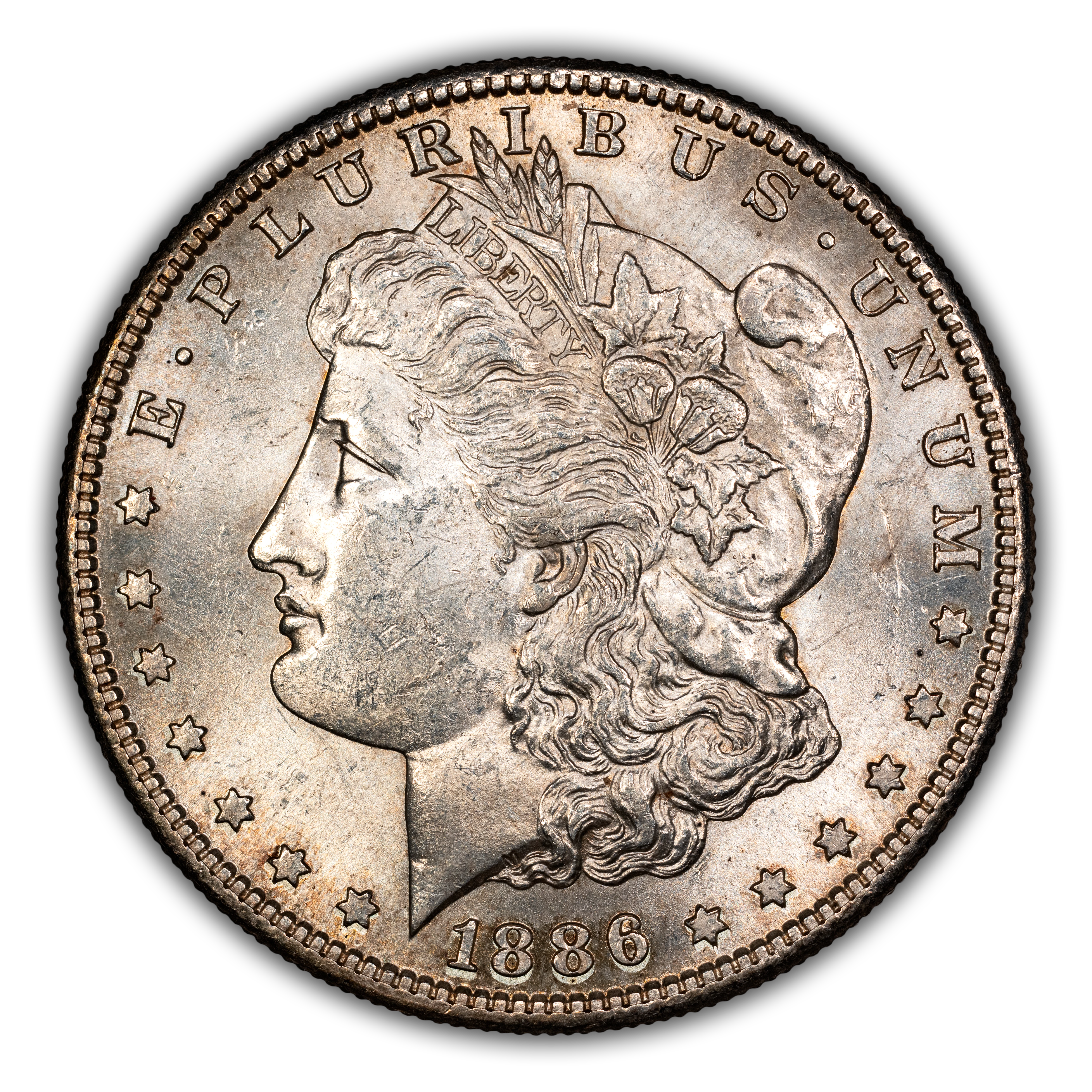1886-S/S $1  Repunched Mintmark, VAM-2 MS thumbnail 3