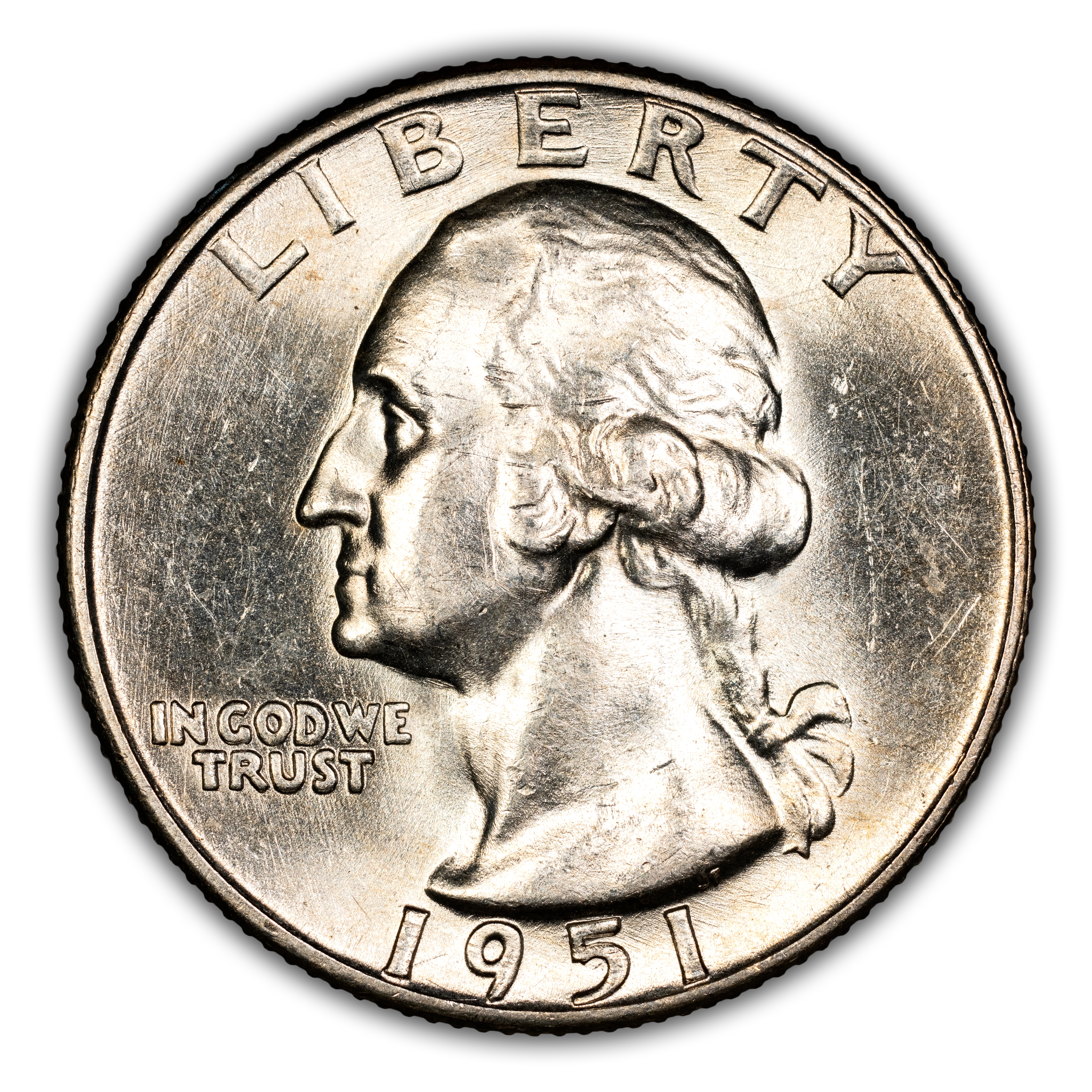 1951-D 25c MS thumbnail 3