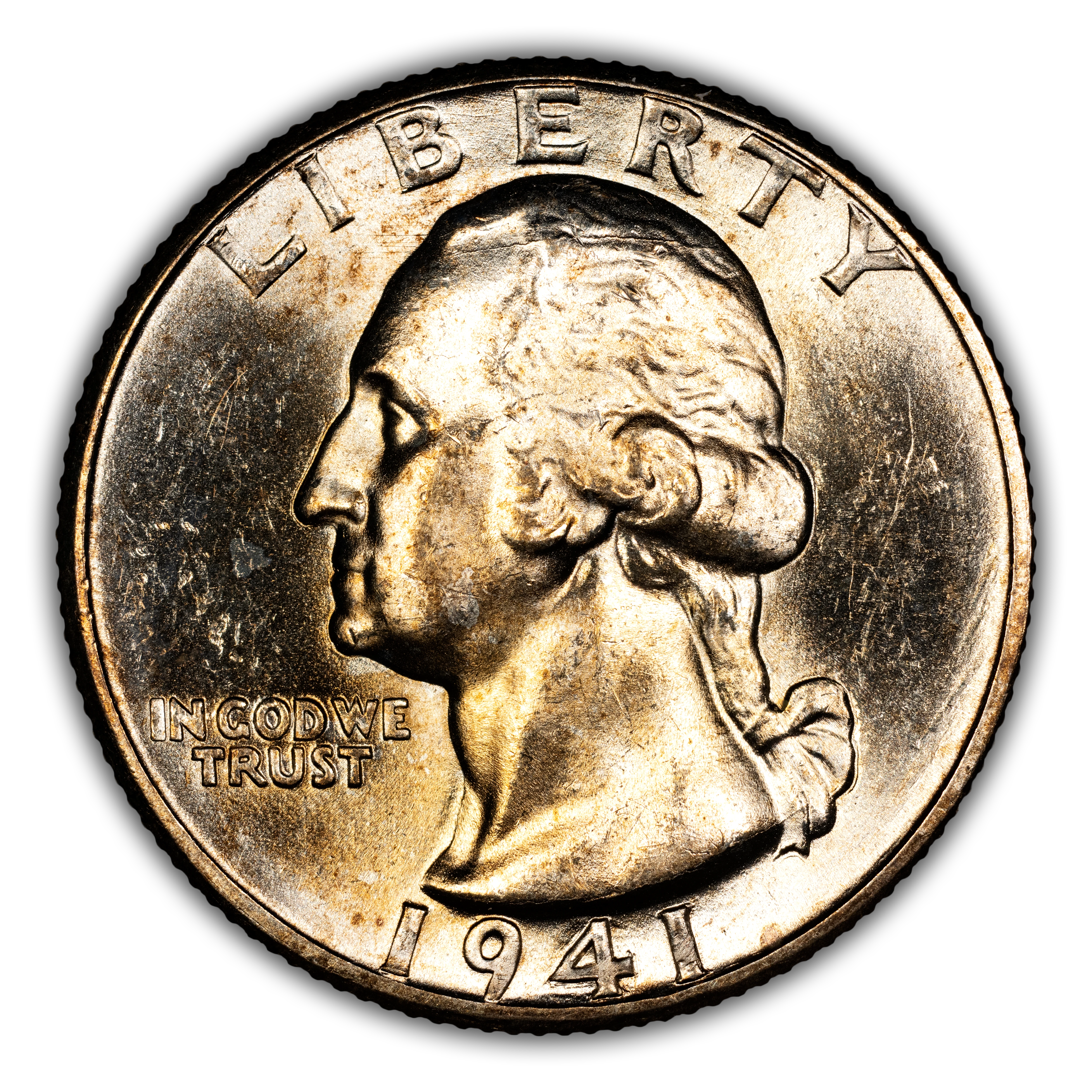 1941-D 25c MS thumbnail 3