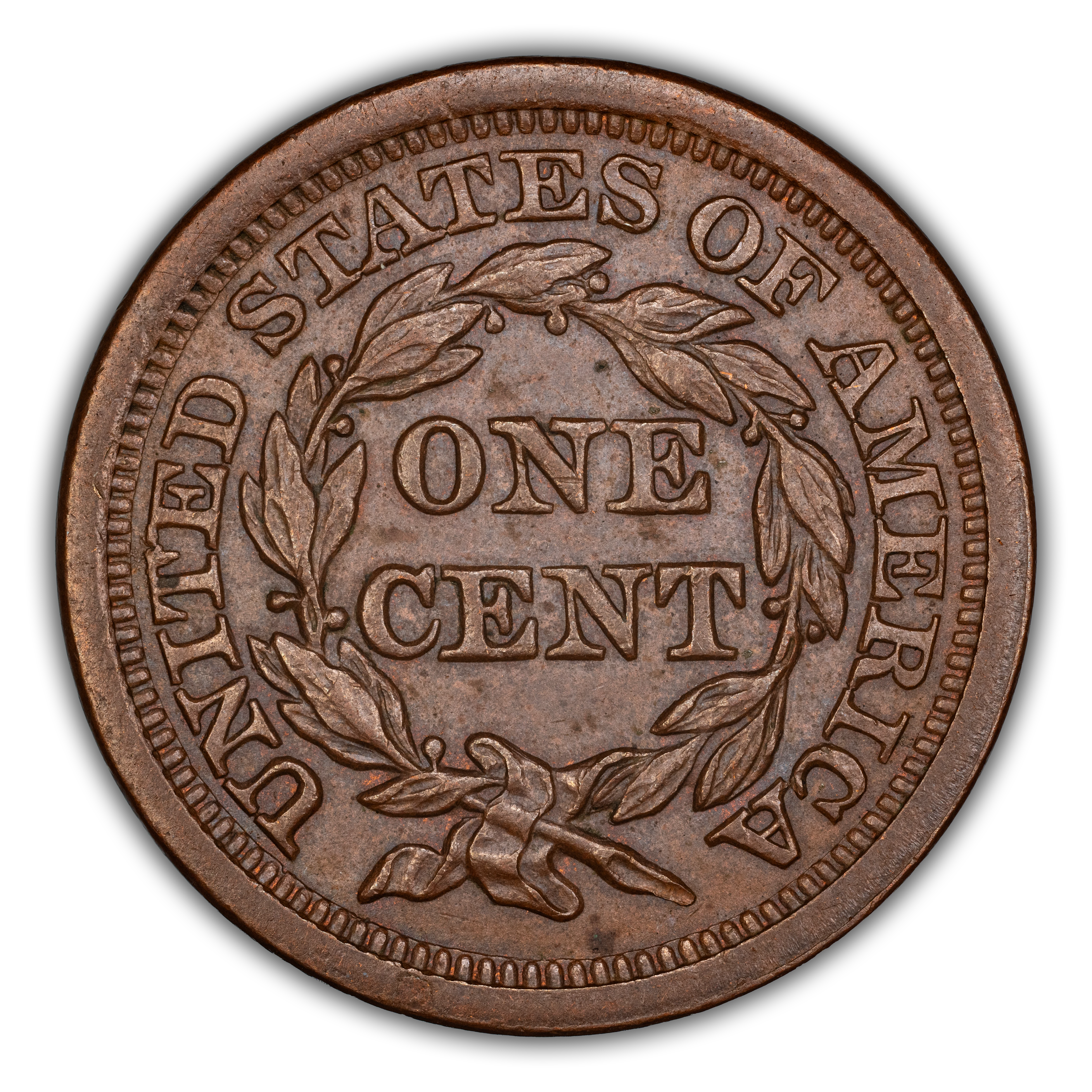 1856 1c Upright 5, N-7 MS BN thumbnail 3