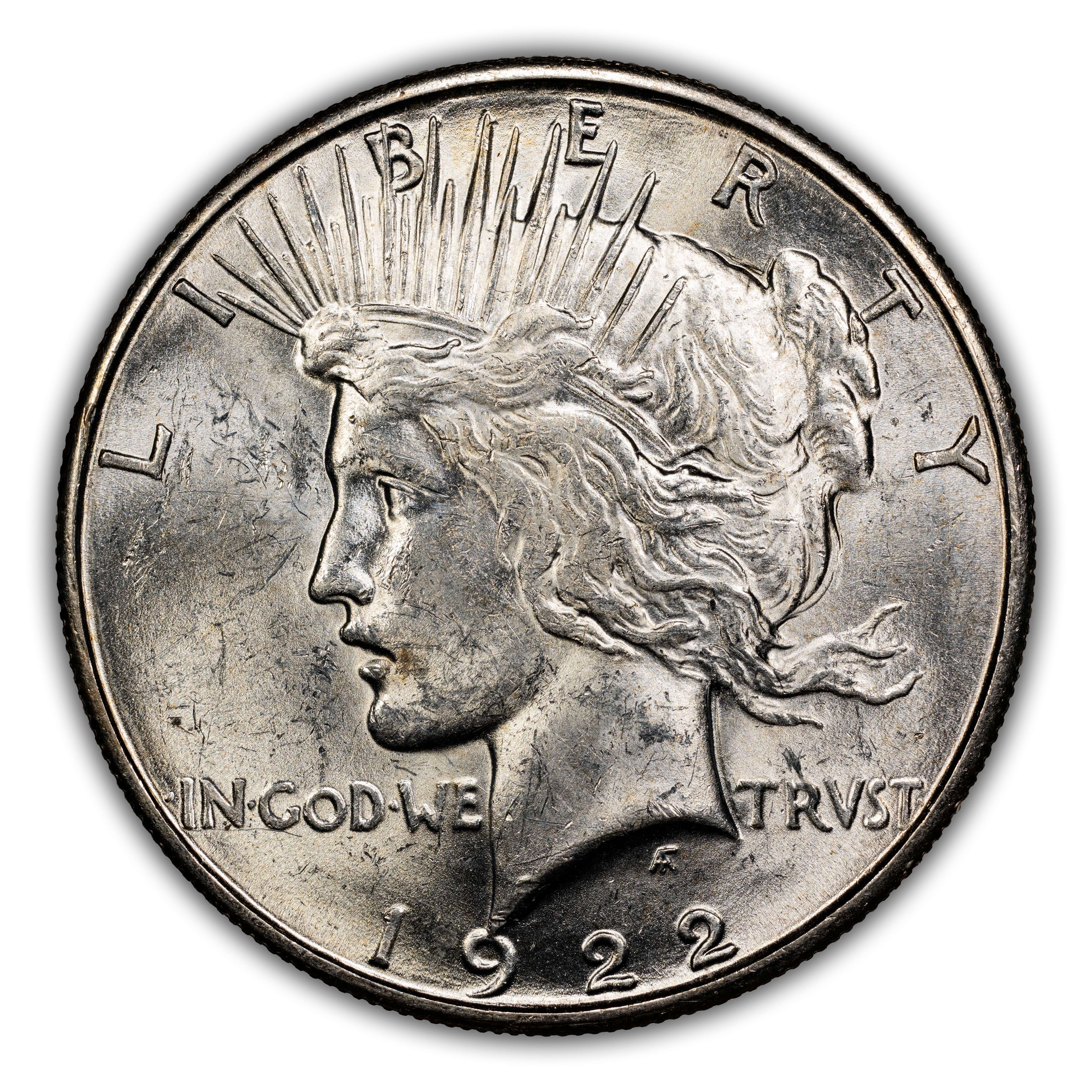 1922-S $1  Triple Clash Spikes, VAM-1E1 MS thumbnail 3