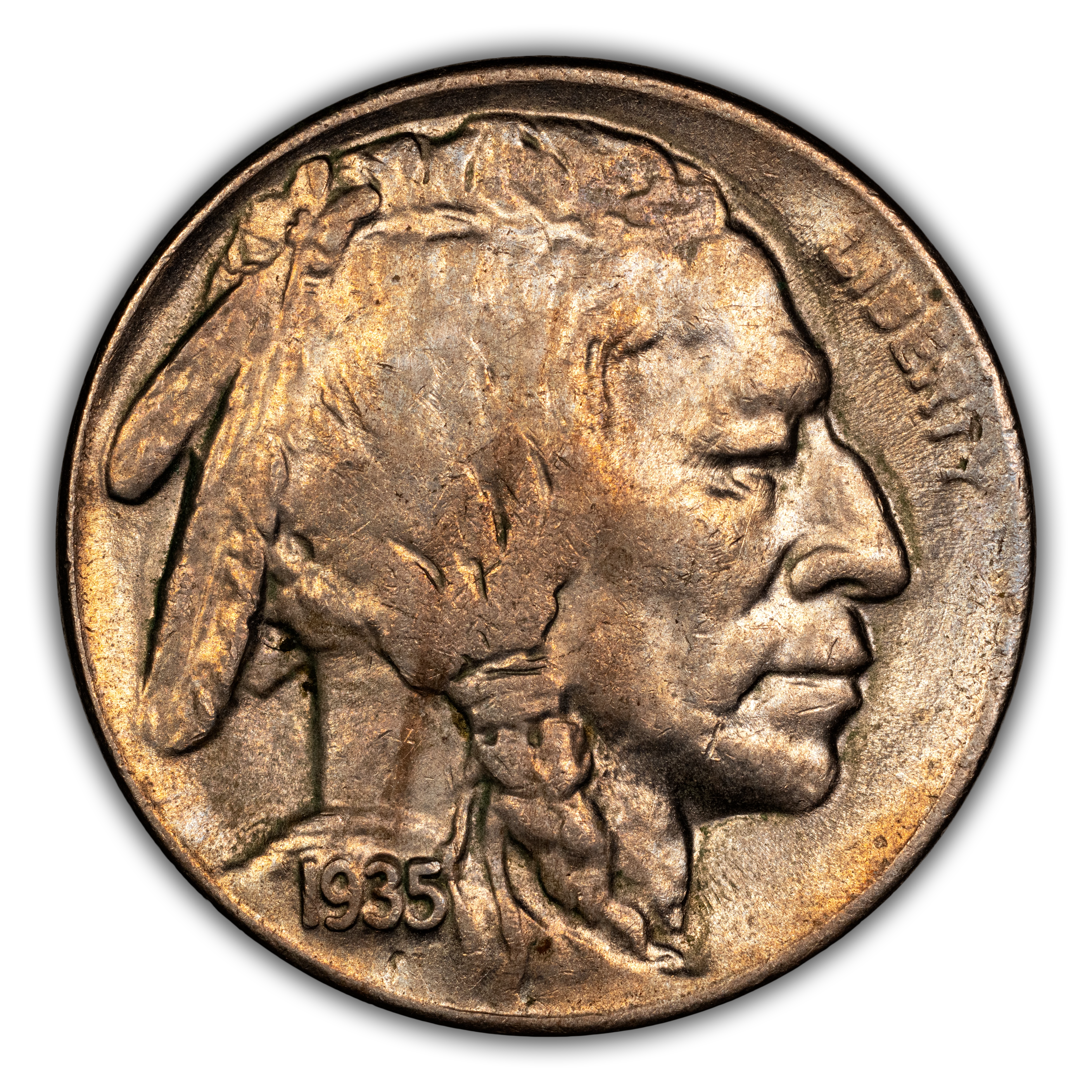 1935-D/D 5c Repunched Mintmark, FS-502 MS thumbnail 2
